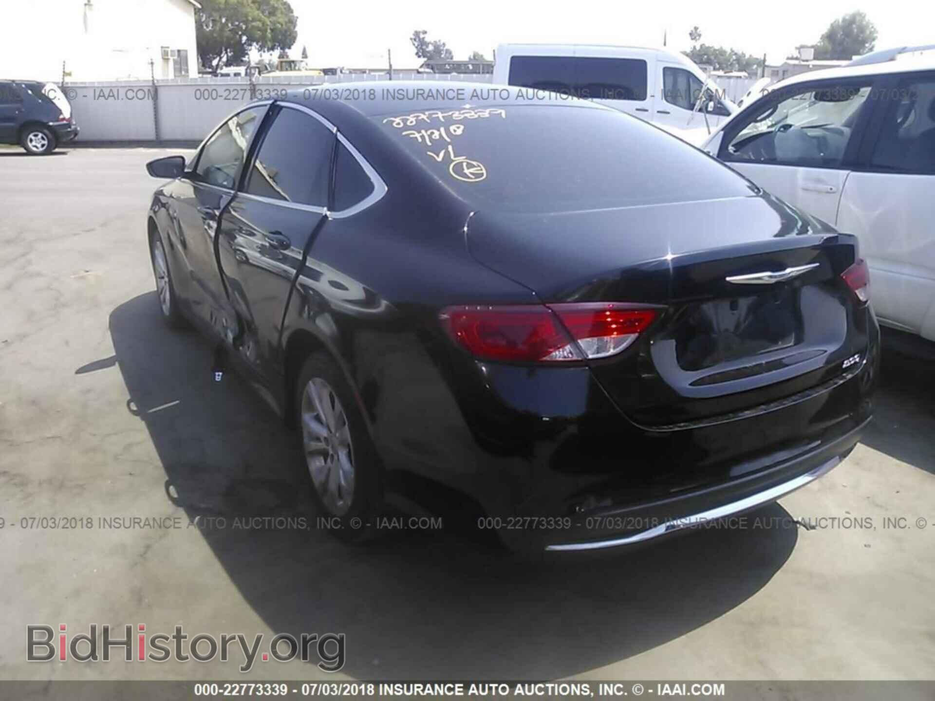 2016 Chrysler 200 - VIN: 1C3CCCAB4GN173091 - Фото 3