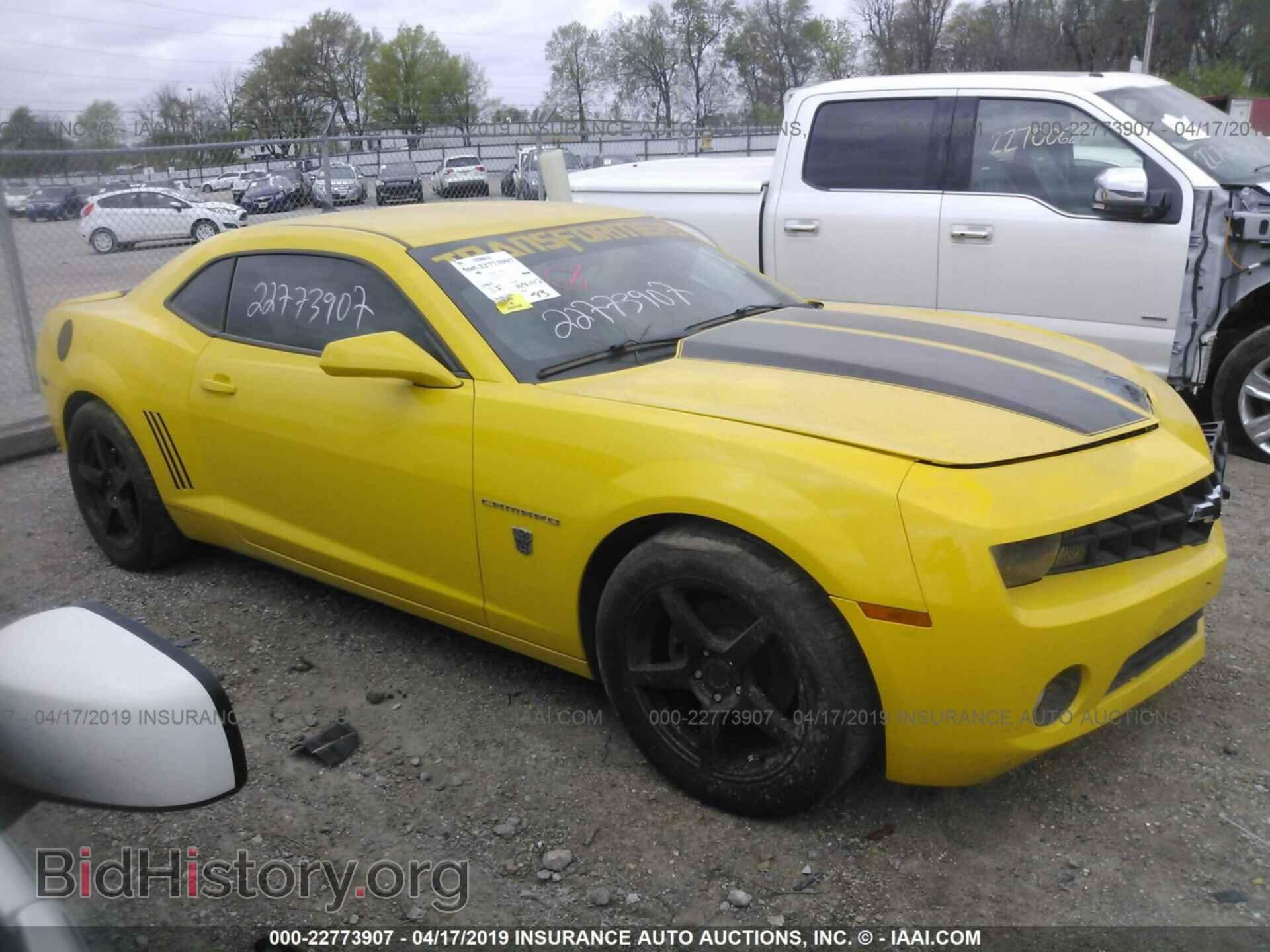 Фотография 2G1FB1E35C9199109 - CHEVROLET CAMARO 2012
