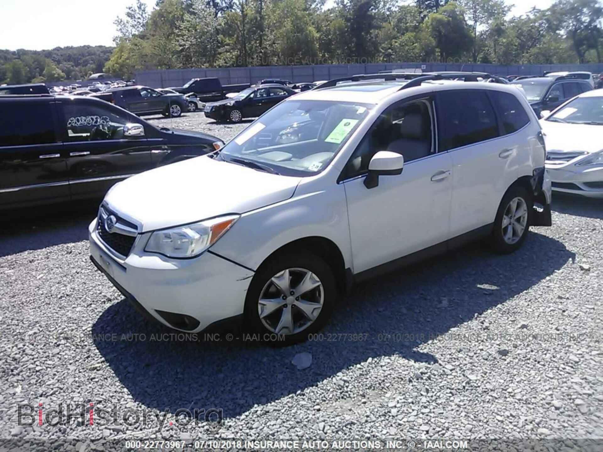2014 Subaru Forester - VIN: JF2SJAHC6EH536519 - Фото 2