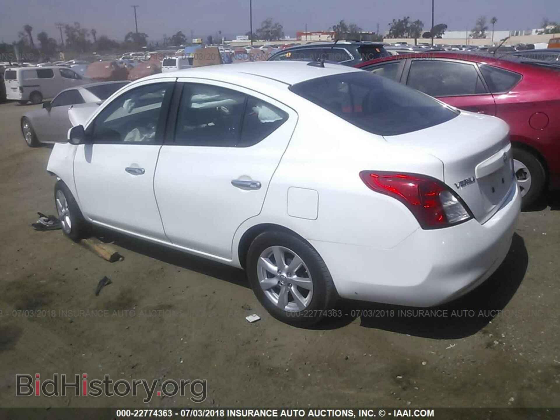 2012 Nissan Versa - VIN: 3N1CN7AP1CL945942 - Photo 3