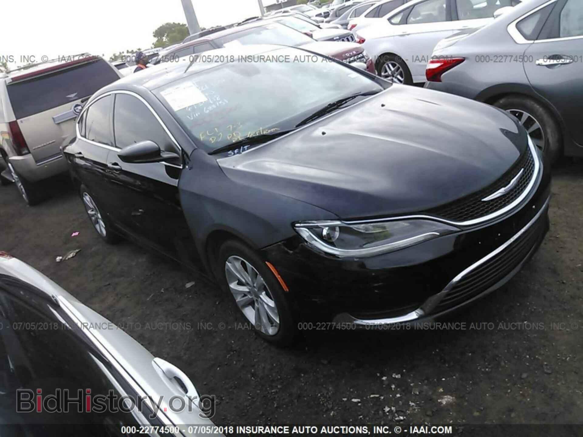 Photo 1C3CCCAB9FN688151 - Chrysler 200 2015