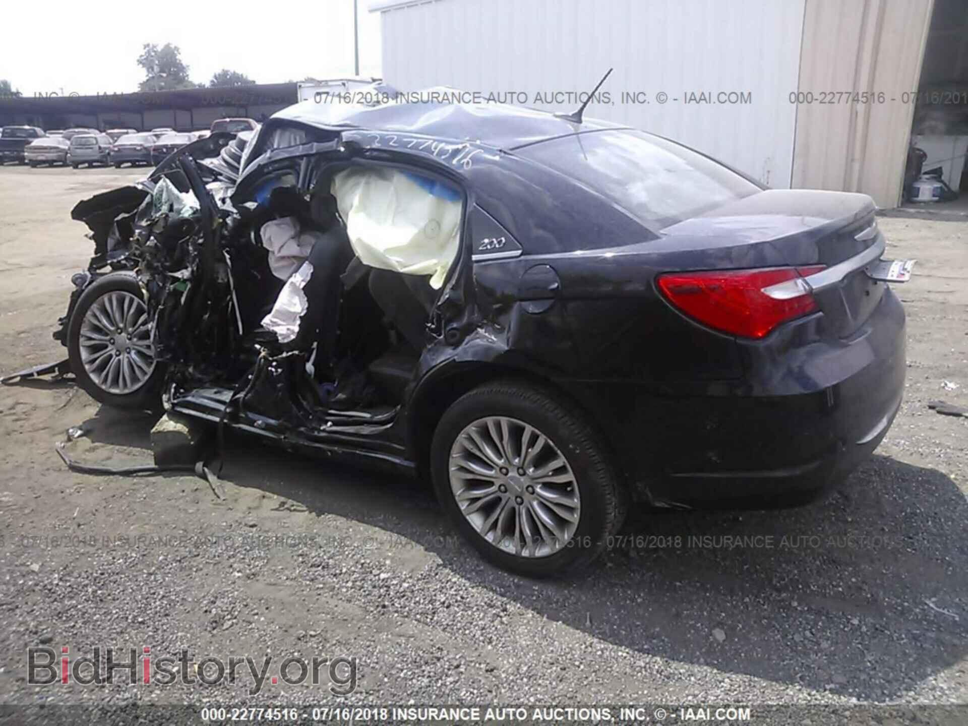 2012 Chrysler 200 - VIN: 1C3CCBCB7CN224472 - Photo 3