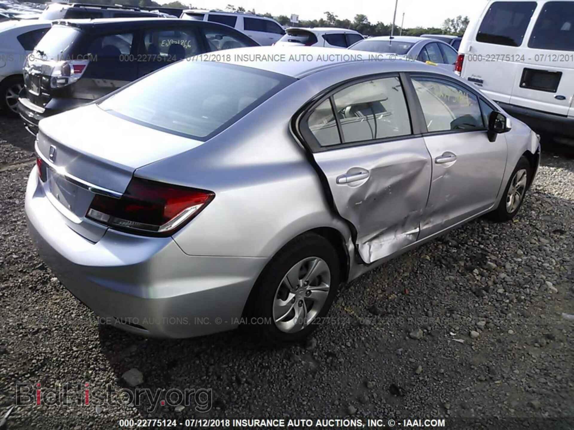 2013 HONDA CIVIC - VIN: 2HGFB2F58DH537088 - Фото 4