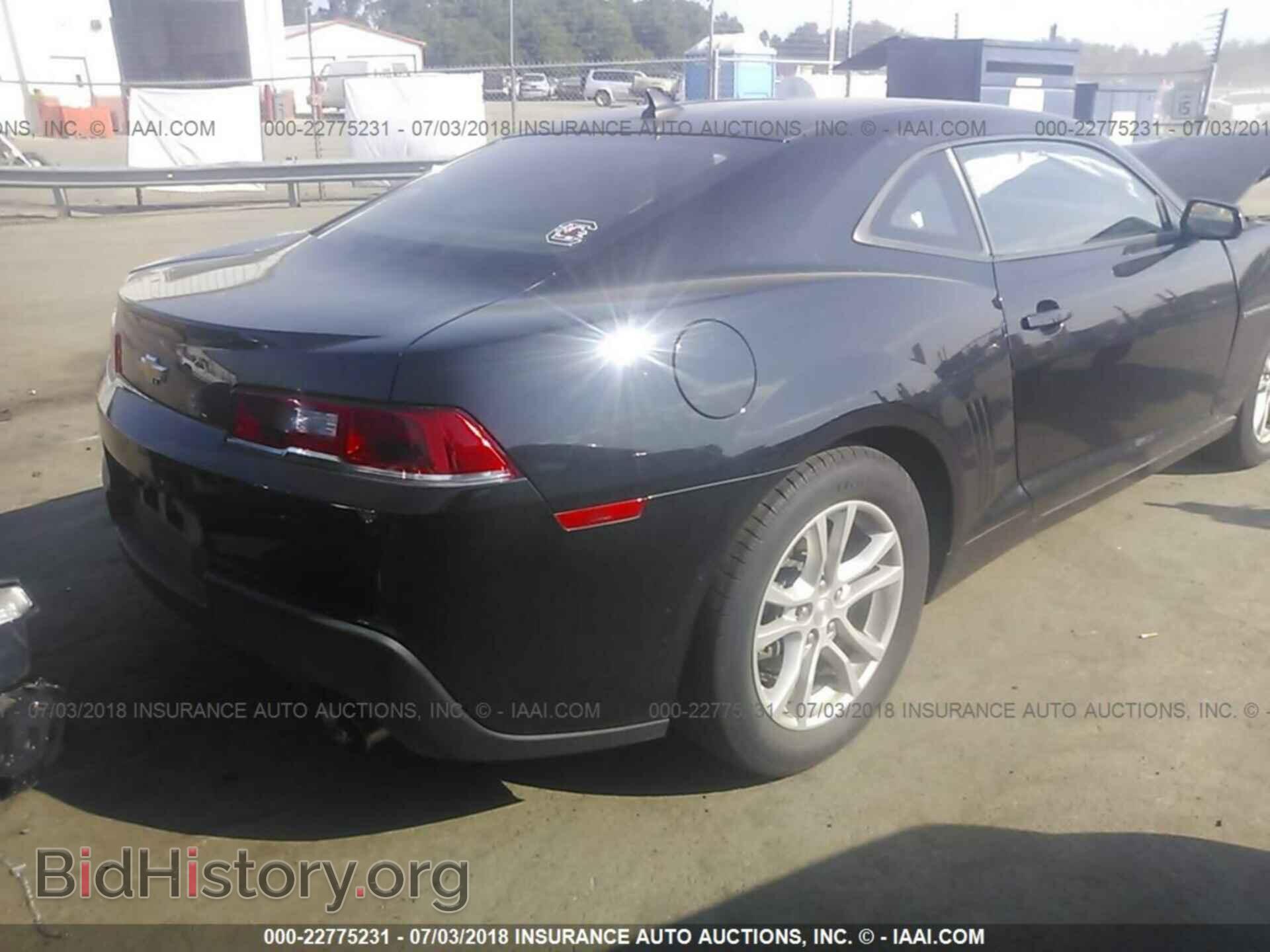 2014 Chevrolet Camaro - VIN: 2G1FA1E36E9135652 - Фото 4