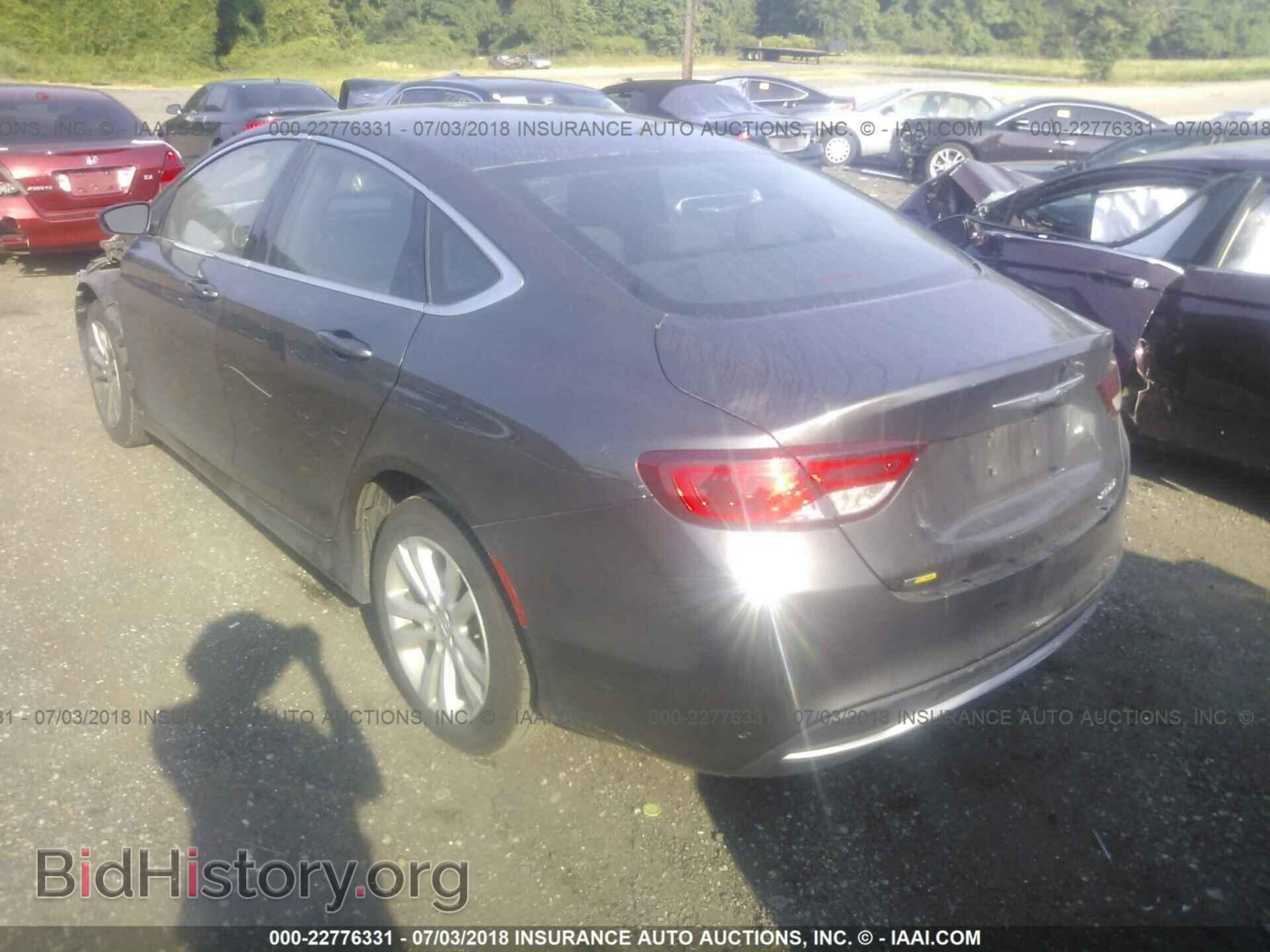 2015 Chrysler 200 - VIN: 1C3CCCAB9FN580046 - Фото 3