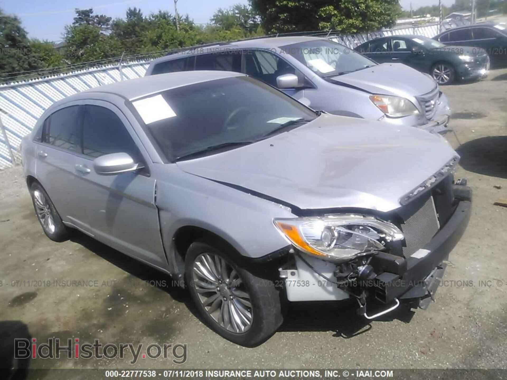 Фотография 1C3CCBAB7CN149680 - Chrysler 200 2012