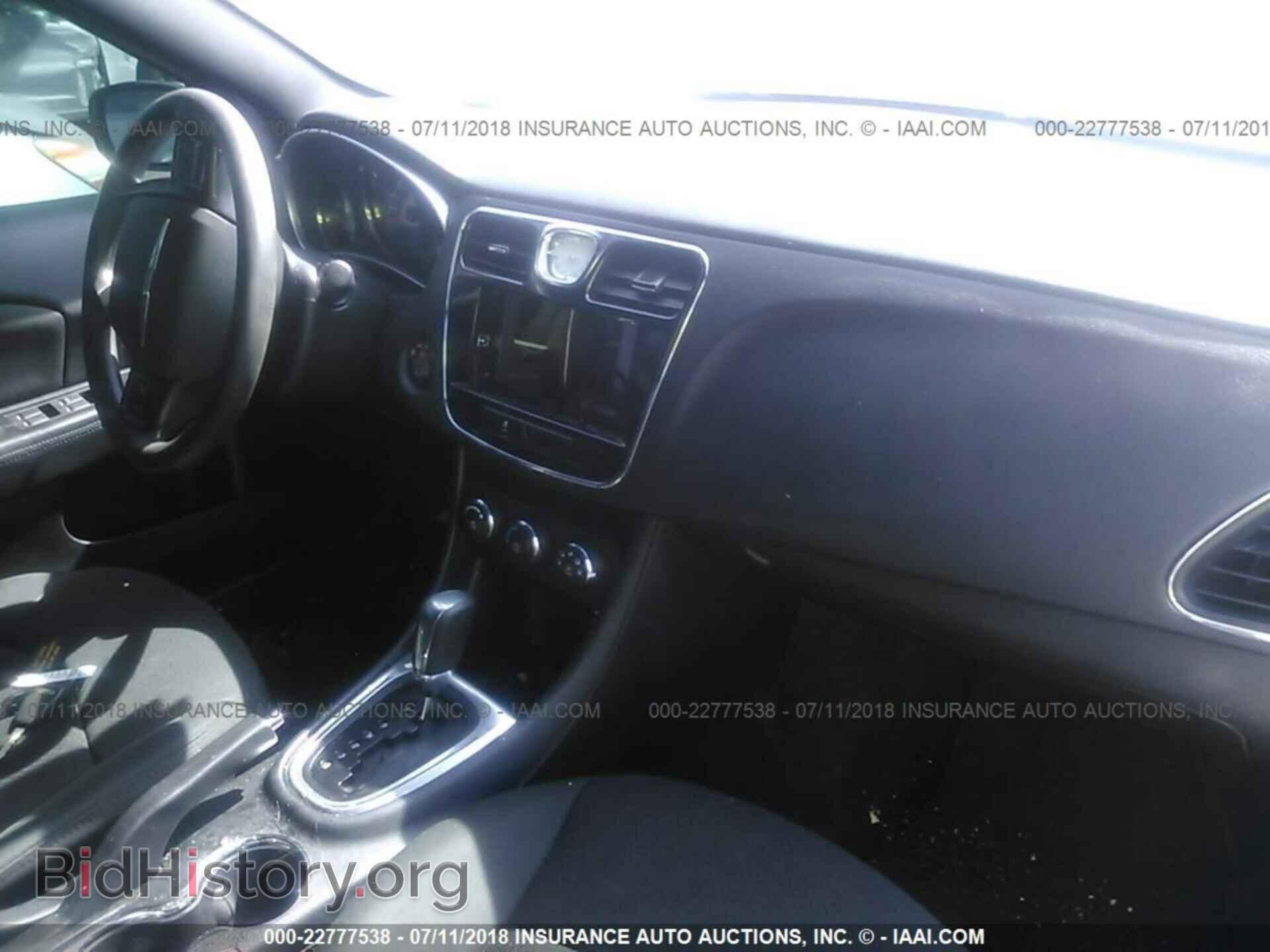 2012 Chrysler 200 - VIN: 1C3CCBAB7CN149680 - Фото 5
