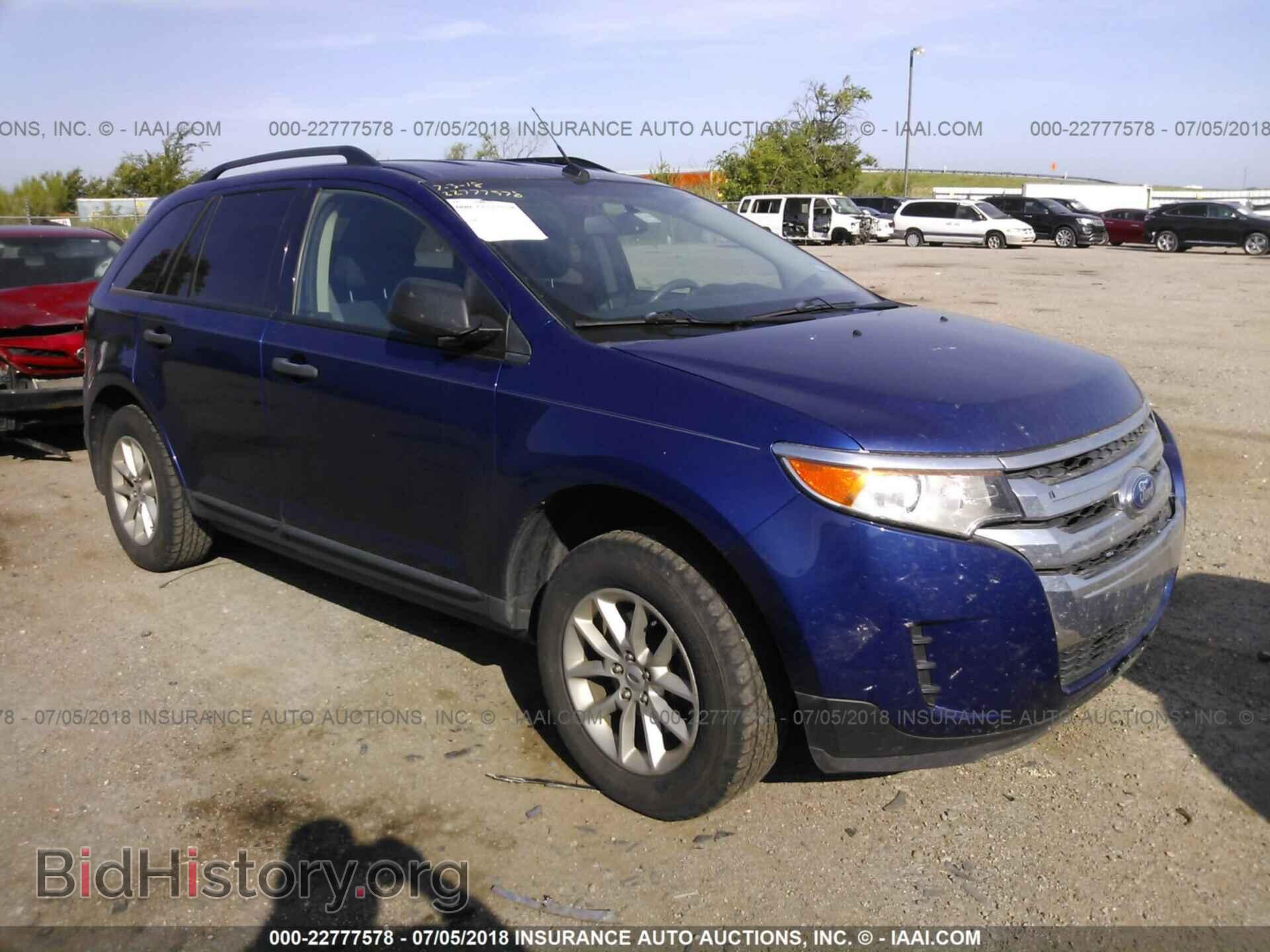 Фотография 2FMDK3GC9DBB37001 - Ford Edge 2013