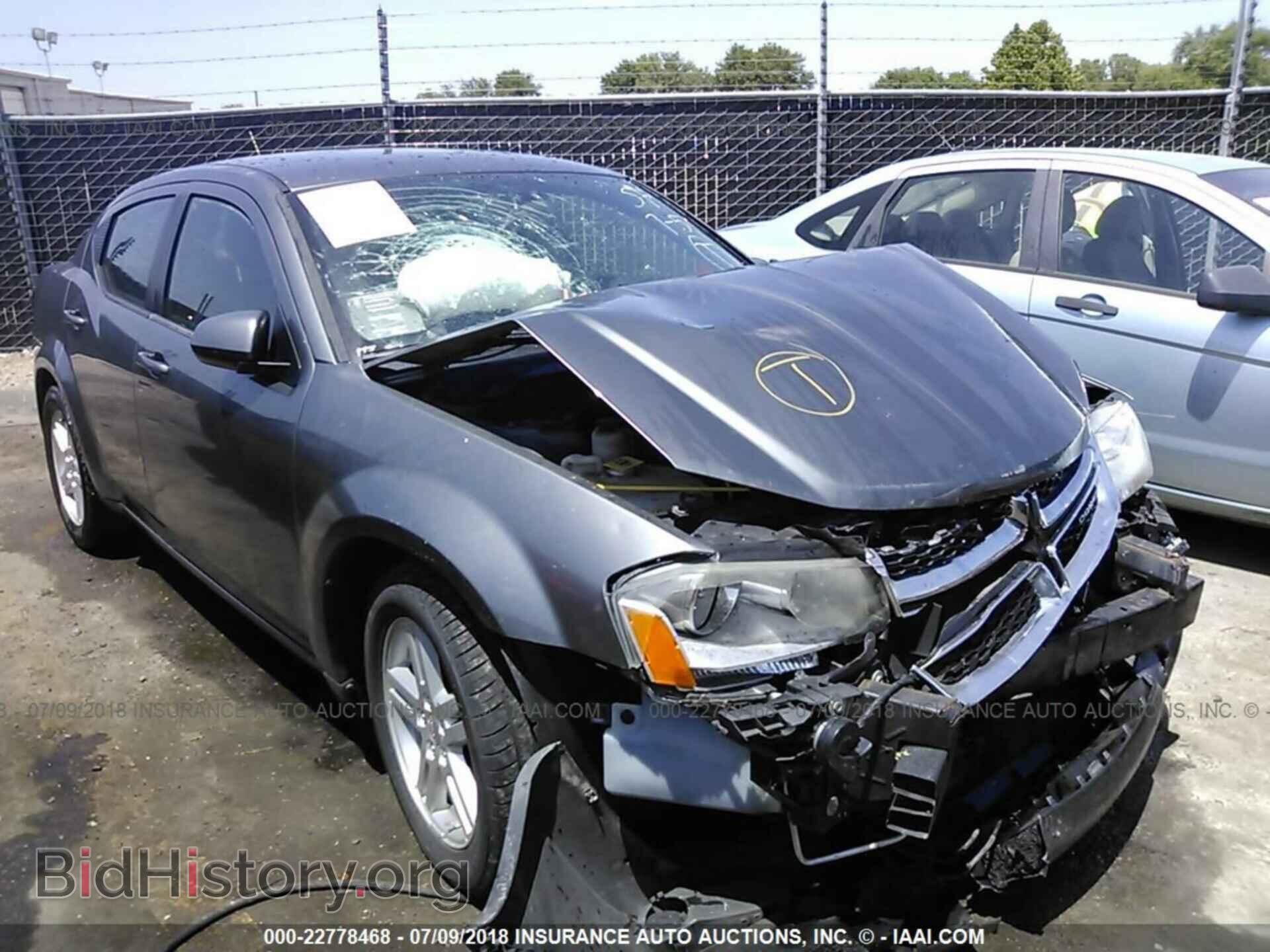 Photo 1C3CDZCB3CN196014 - Dodge Avenger 2012