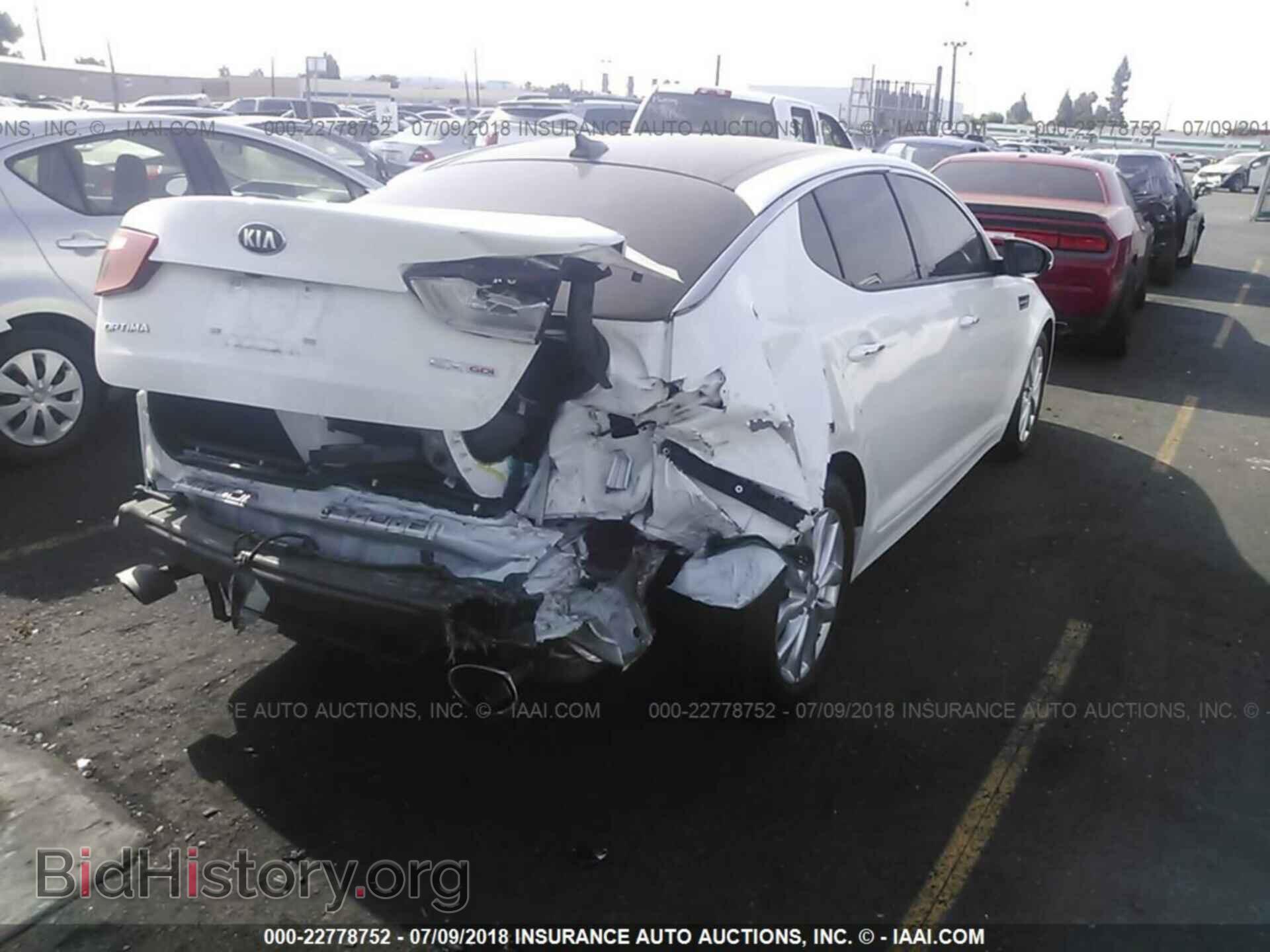 2015 Kia Optima - VIN: 5XXGN4A77FG496084 - Photo 4