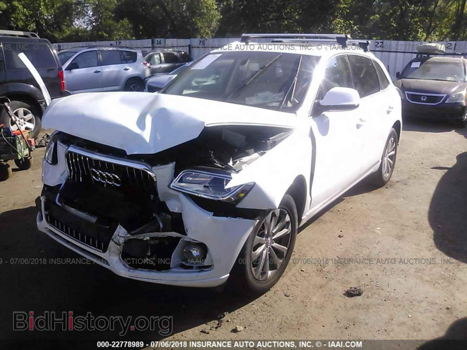 2016 Audi Q5 - VIN: WA1L2AFP6GA116013 - Фото 2