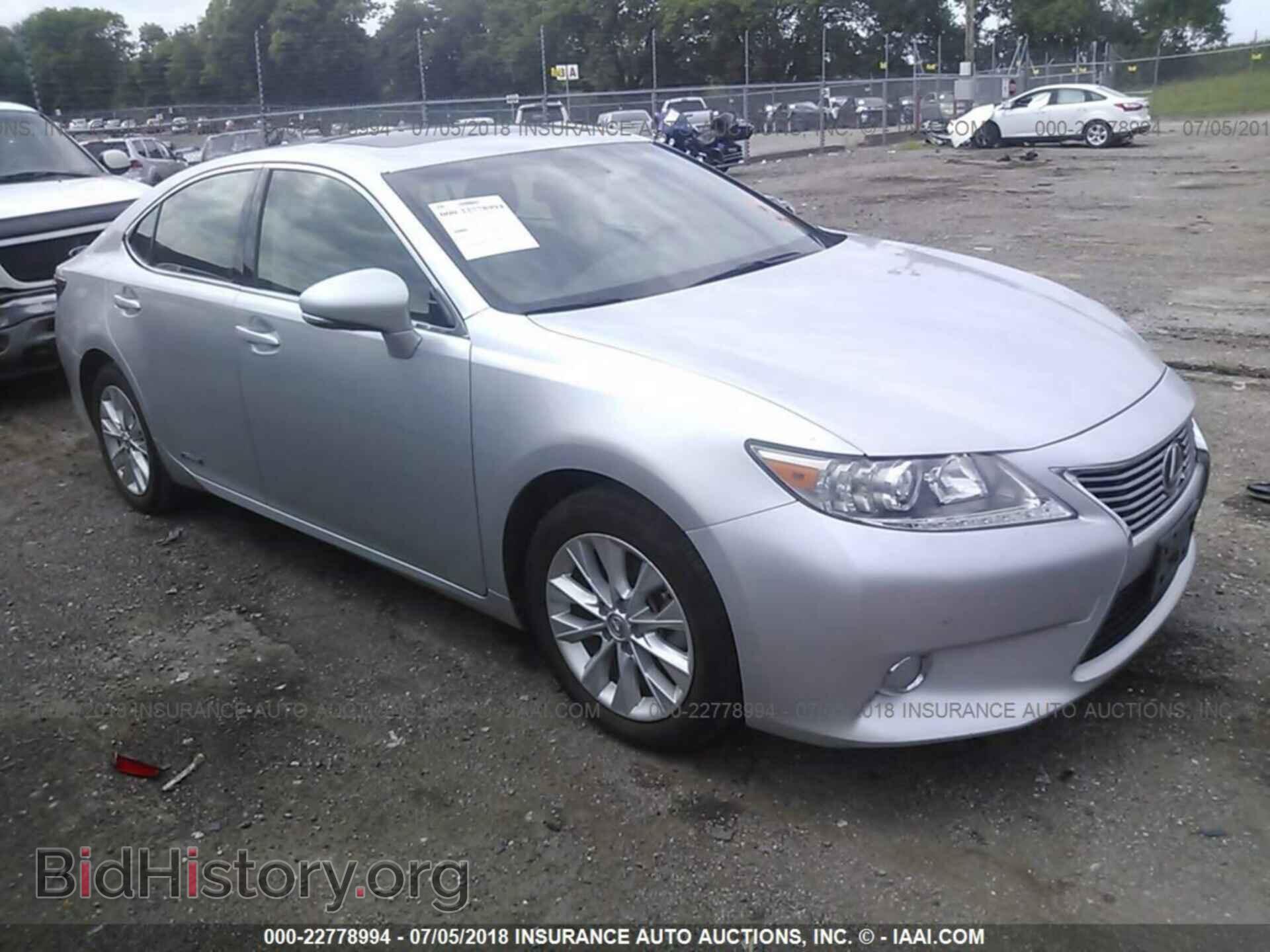 Photo JTHBW1GG4D2034063 - Lexus Es 2013