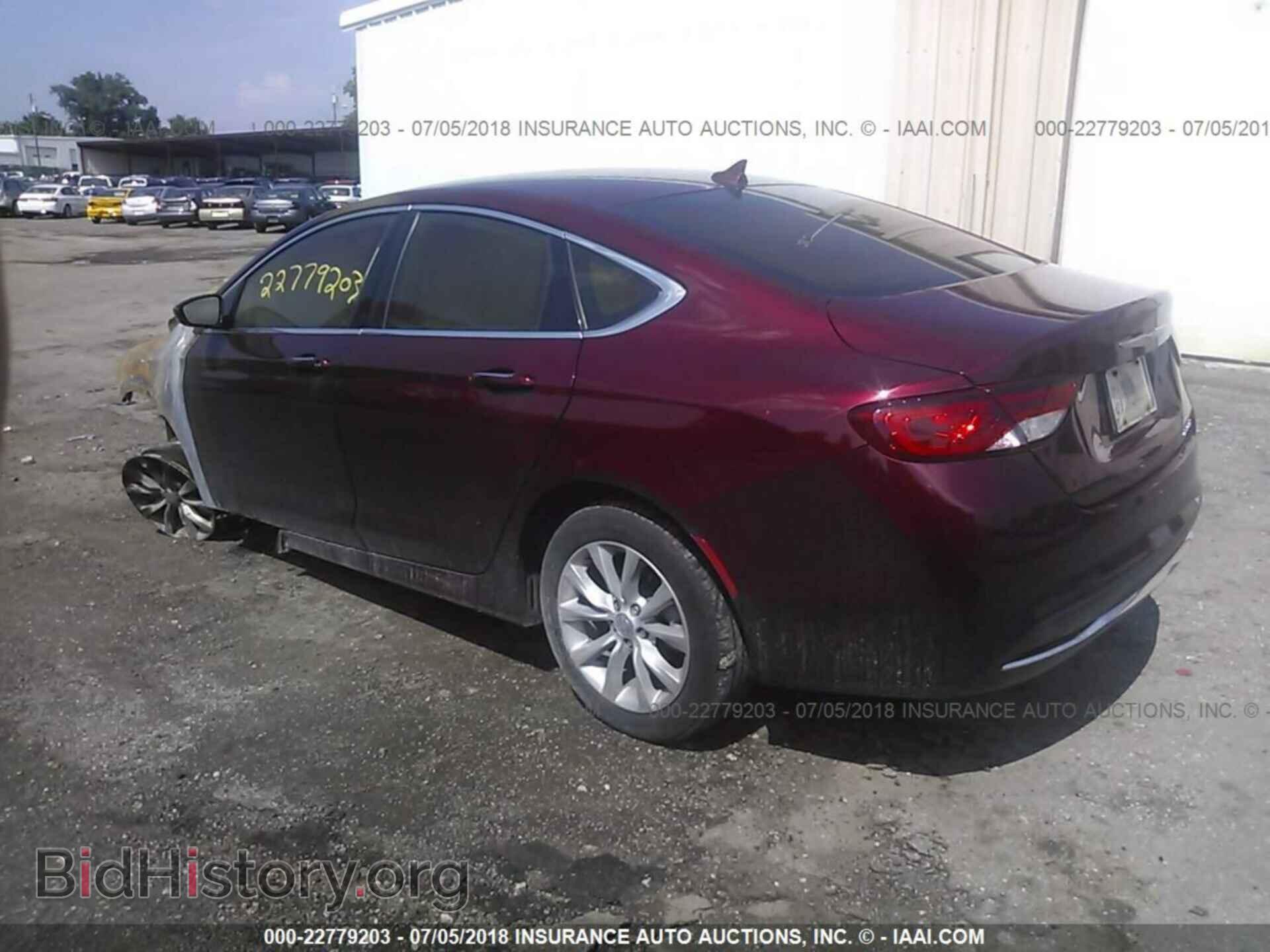 2015 CHRYSLER 200 - VIN: 1C3CCCCB2FN520655 - Фото 3