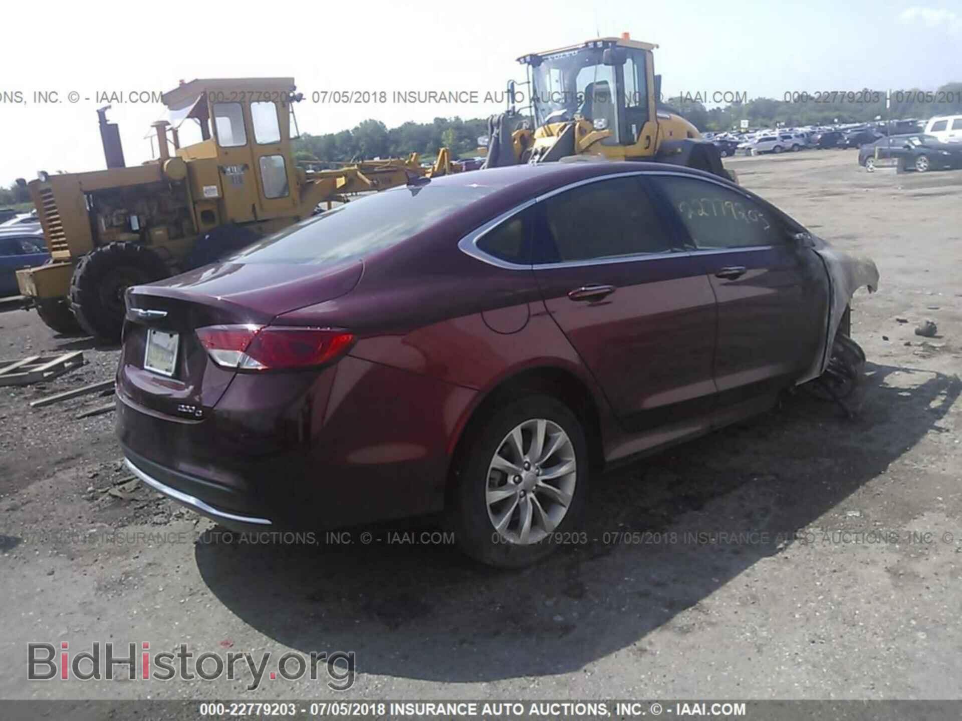 2015 CHRYSLER 200 - VIN: 1C3CCCCB2FN520655 - Фото 4