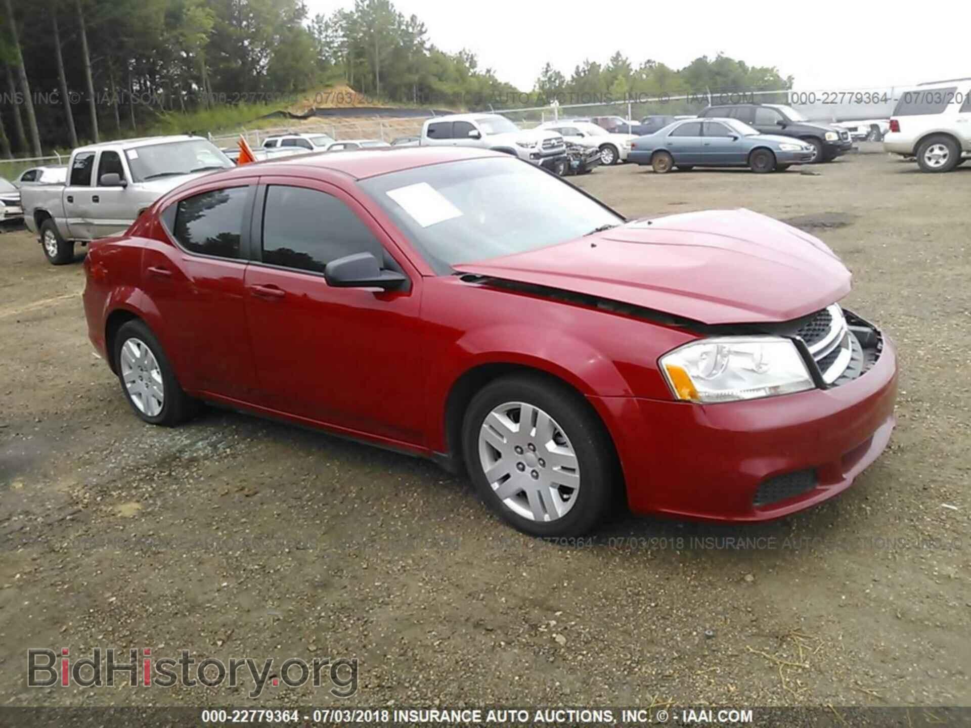 Фотография 1C3CDZAB4EN232721 - Dodge Avenger 2014