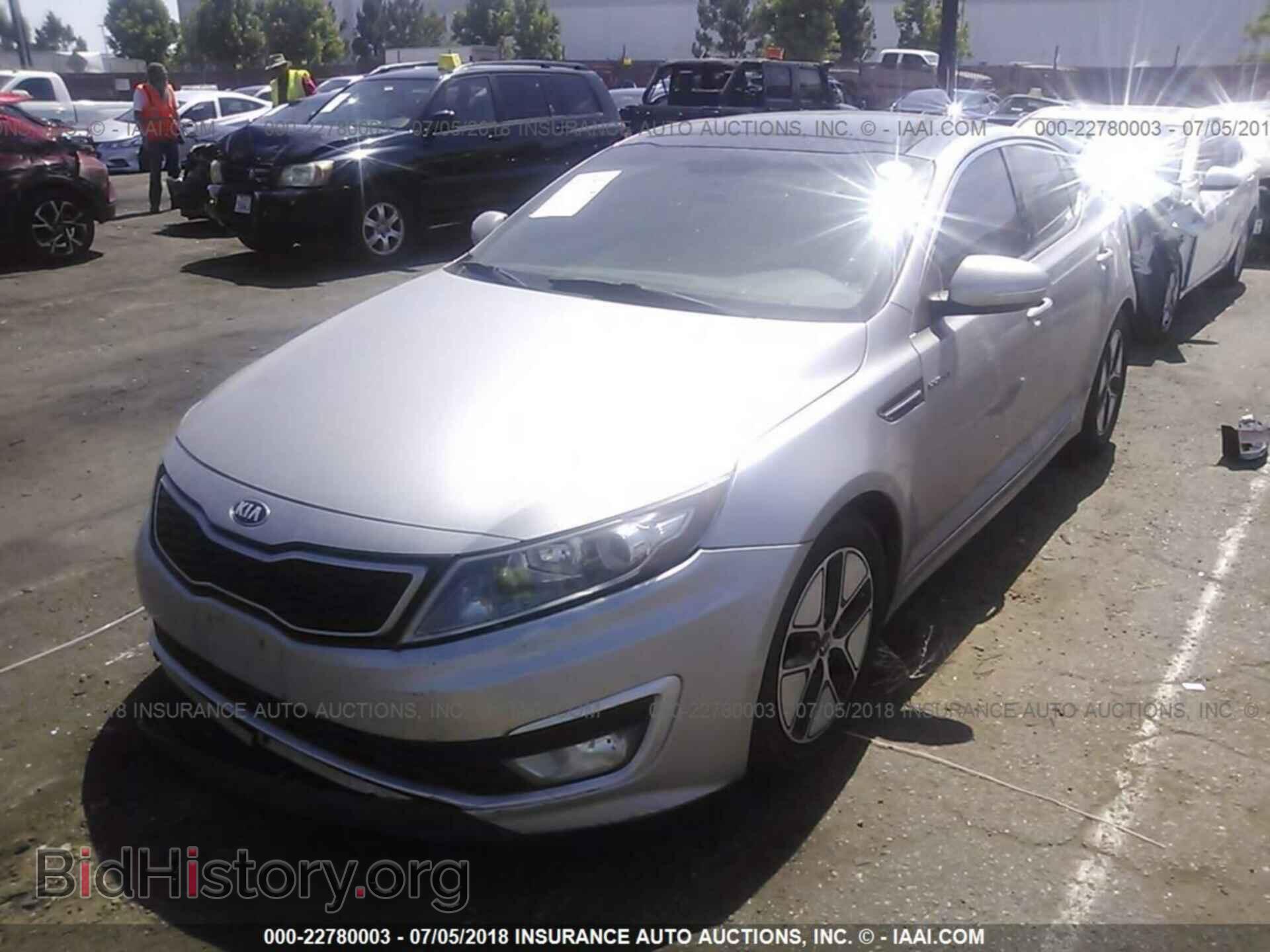 2013 Kia Optima - VIN: KNAGM4AD5D5042987 - Фото 2
