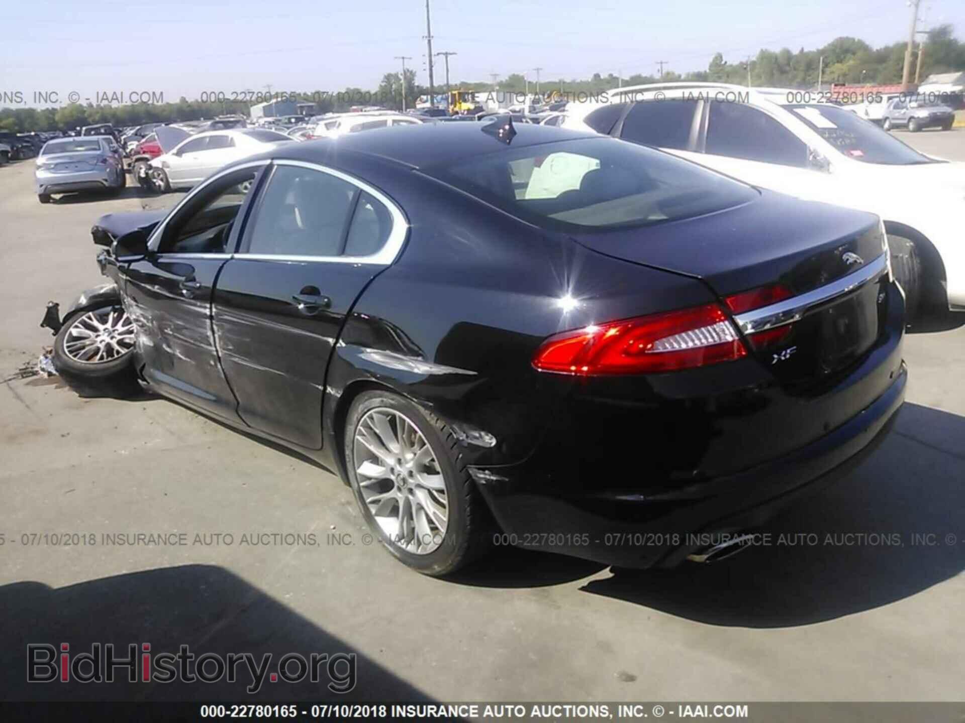 2013 JAGUAR XF - VIN: SAJWA0E73D8S90496 - Фото 3