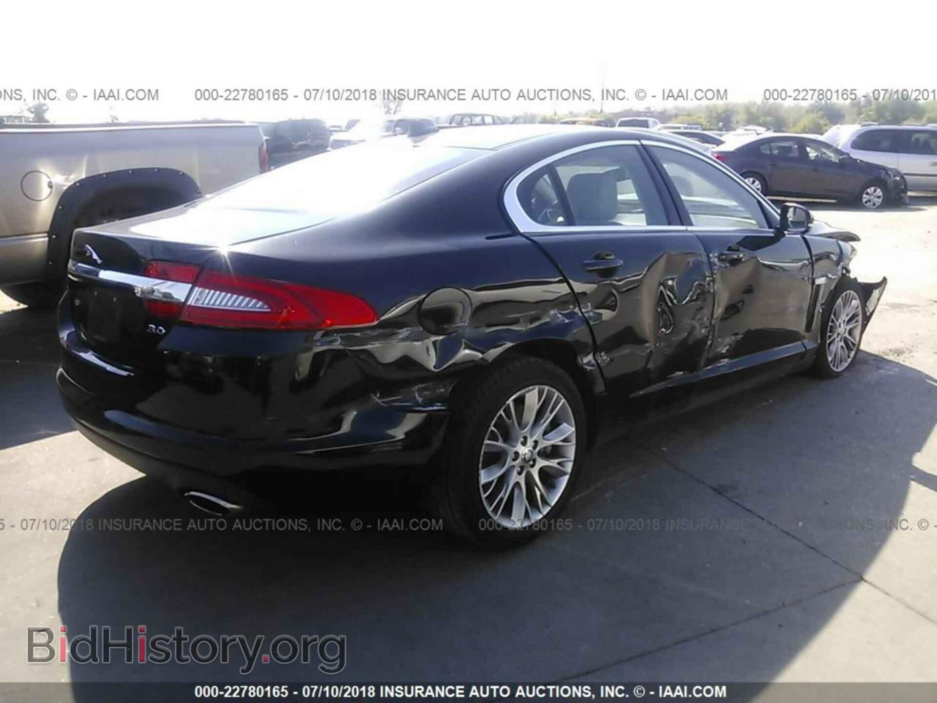 2013 JAGUAR XF - VIN: SAJWA0E73D8S90496 - Фото 4