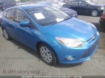 2012 Ford FOCUS, синий — VIN 1FAHP3K26CL126743, IAAI
