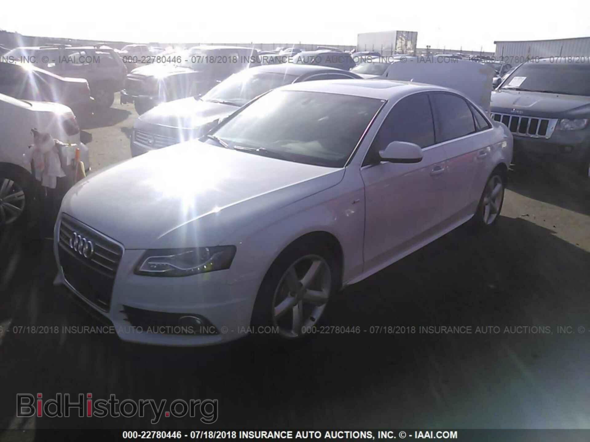2012 Audi A4 - VIN: WAUKFAFL8CN013419 - Фото 2