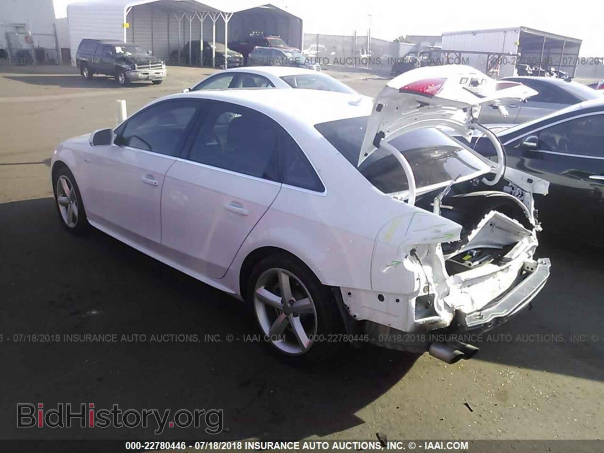 2012 Audi A4 - VIN: WAUKFAFL8CN013419 - Фото 3