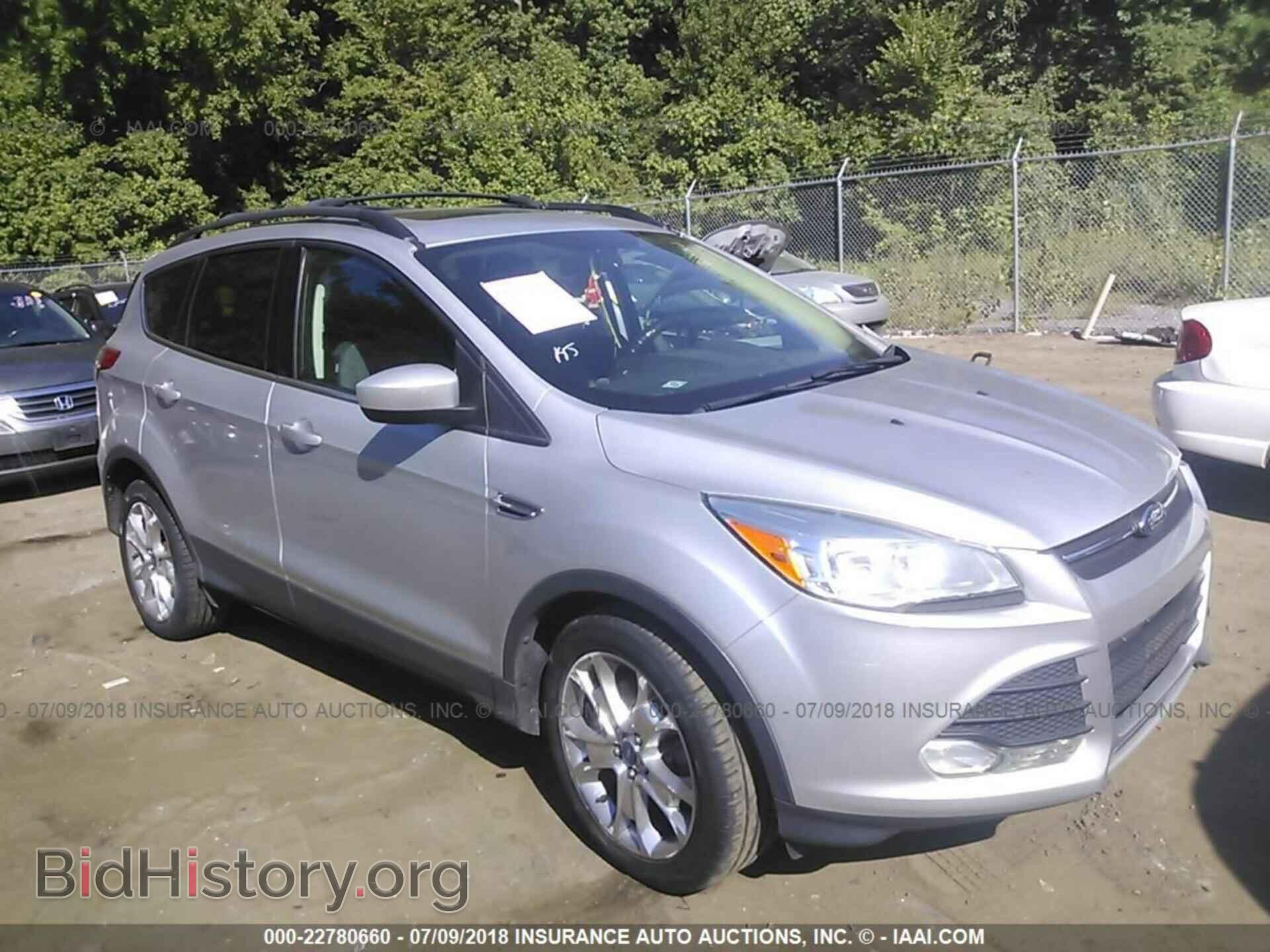 Photo 1FMCU9GX6DUC58350 - Ford Escape 2013
