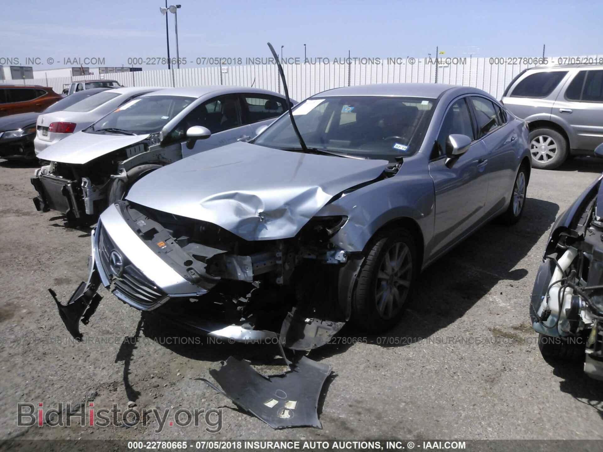 2016 Mazda 6 - VIN: JM1GJ1U51G1408616 - Фото 2