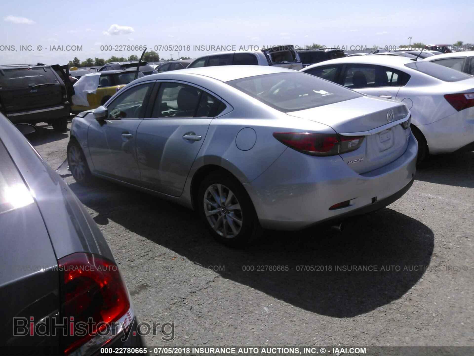 2016 Mazda 6 - VIN: JM1GJ1U51G1408616 - Фото 3