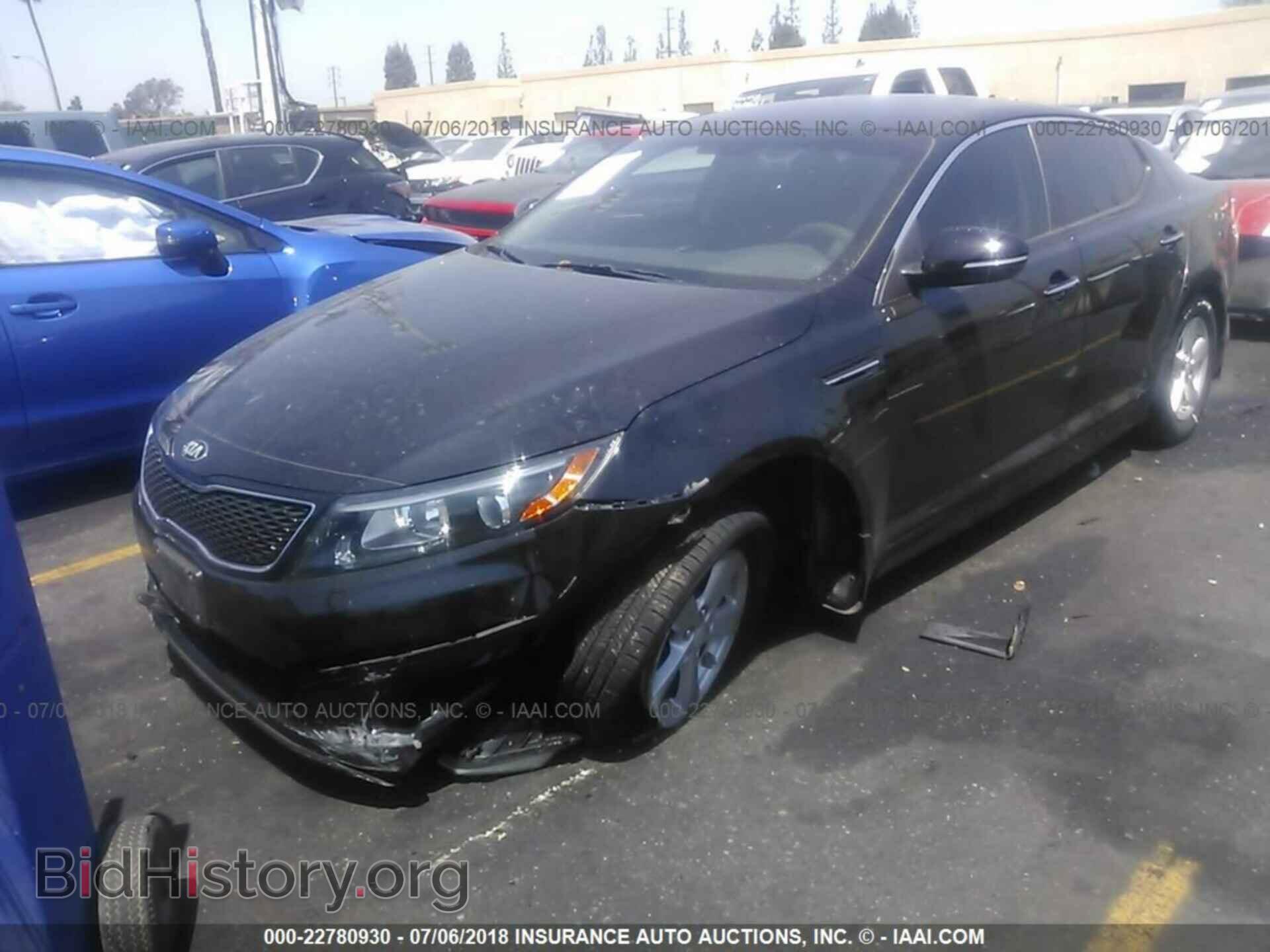 2015 Kia Optima - VIN: 5XXGM4A74FG366296 - Photo 2