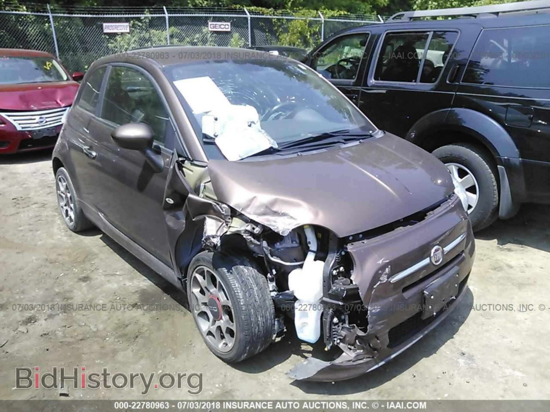 Фотография 3C3CFFBR0DT534946 - Fiat 500 2013