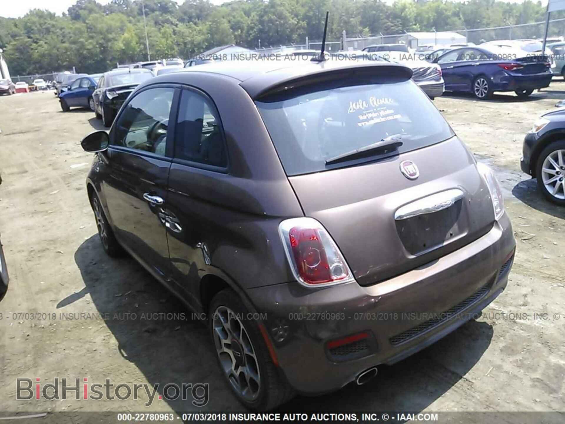 2013 Fiat 500 - VIN: 3C3CFFBR0DT534946 - Фото 3
