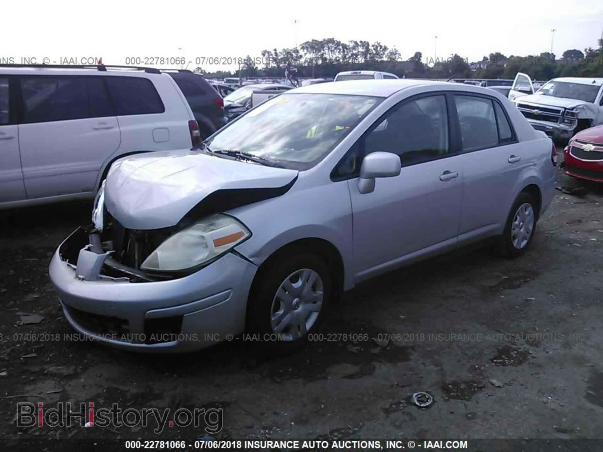 2011 NISSAN VERSA - VIN: 3N1BC1AP8BL464423 - Фото 2