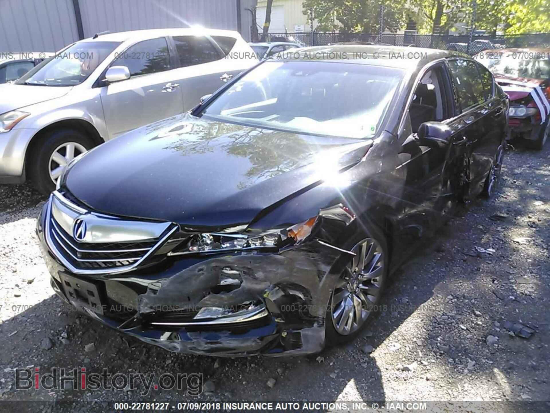 2016 Acura Rlx - VIN: JH4KC1F96GC000667 - Фото 2