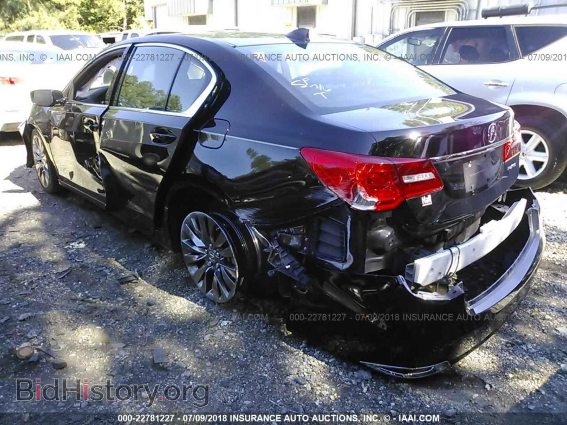 2016 Acura Rlx - VIN: JH4KC1F96GC000667 - Фото 3