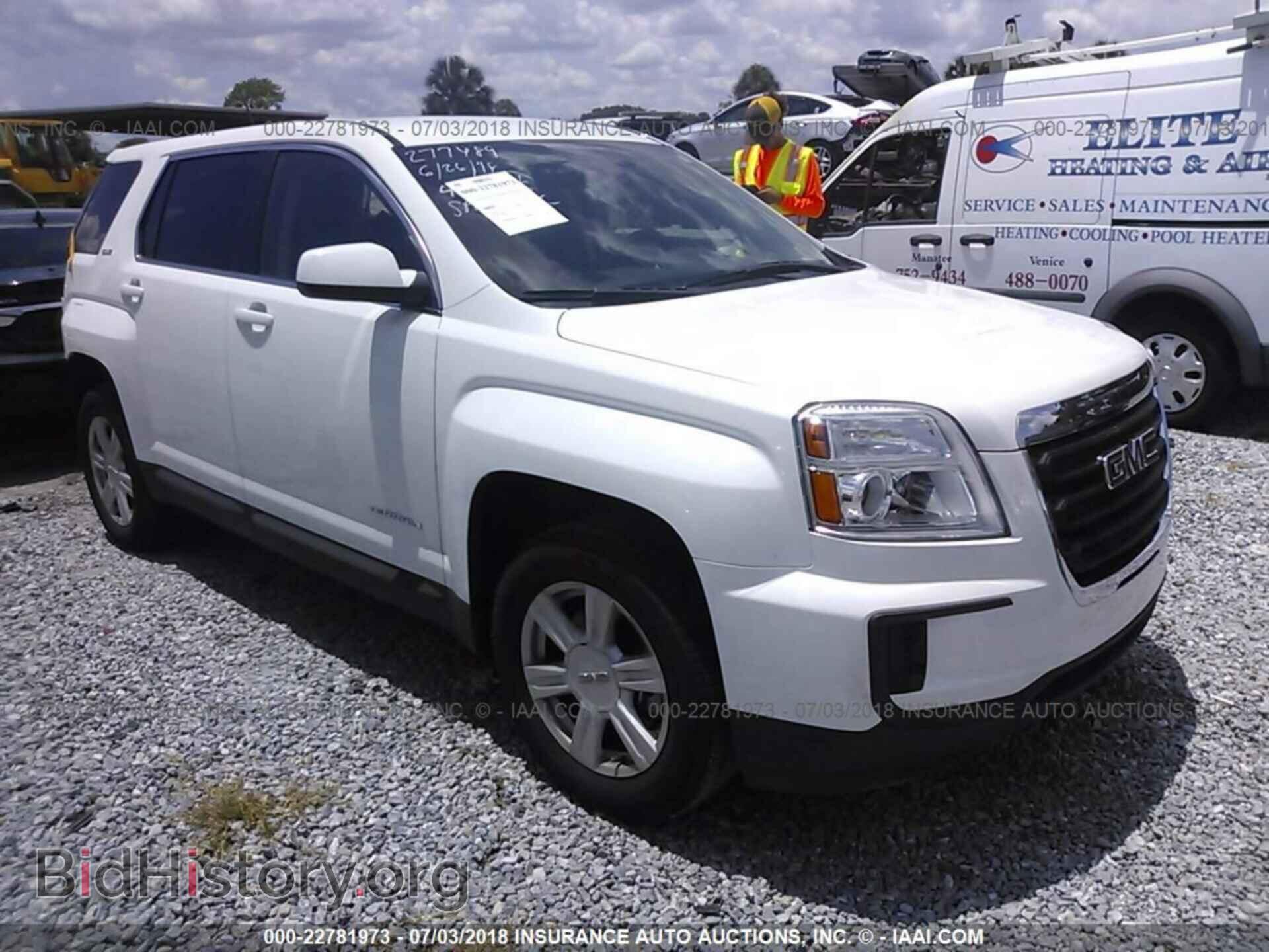 Фотография 2GKALMEK2G6110616 - Gmc Terrain 2016