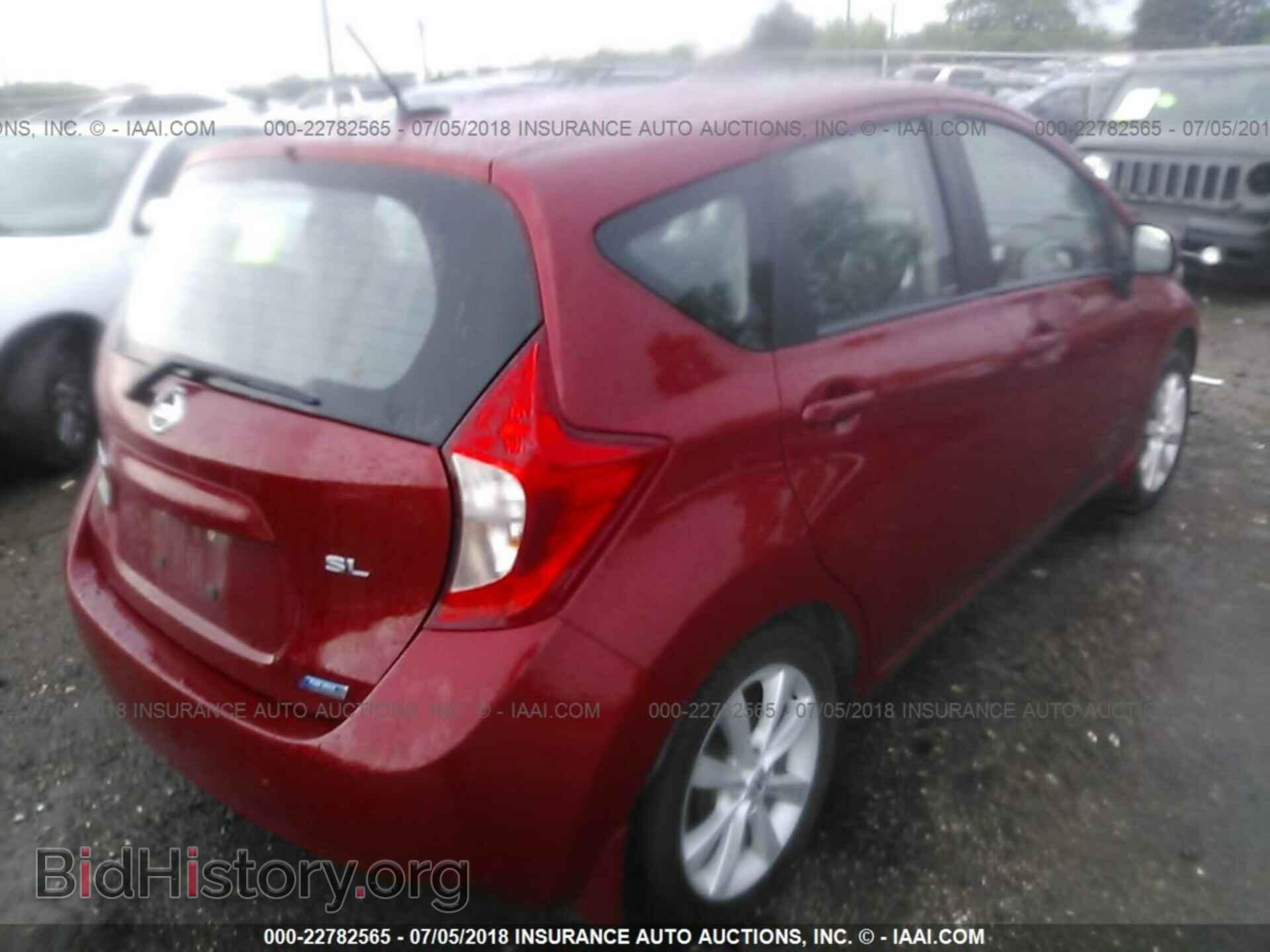 2014 Nissan Versa note - VIN: 3N1CE2CP1EL414159 - Фото 4