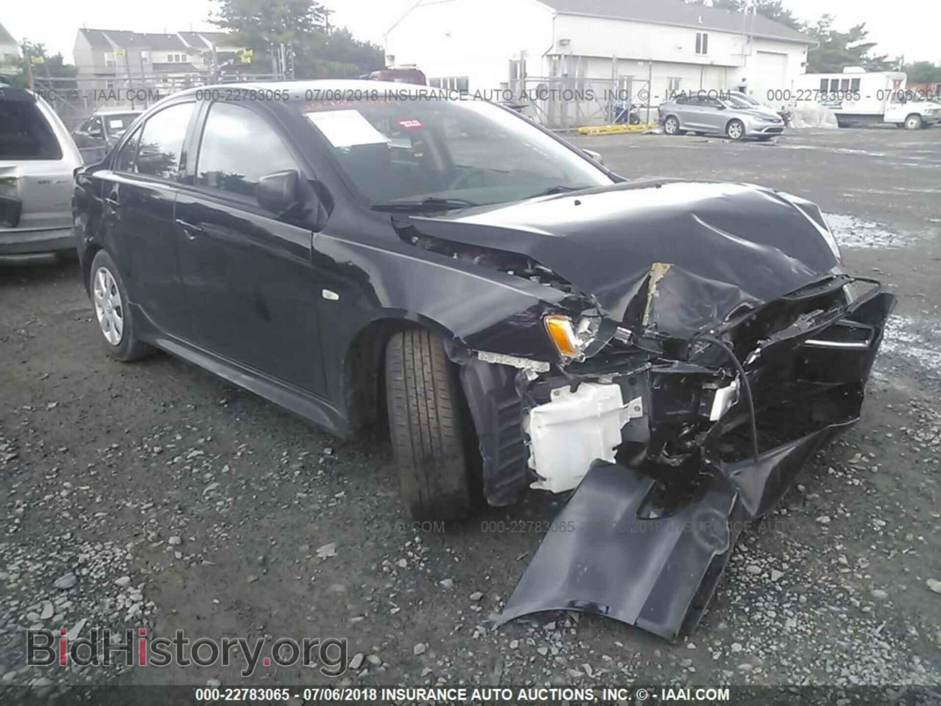 Photo JA32U2FU5DU000351 - MITSUBISHI LANCER 2013