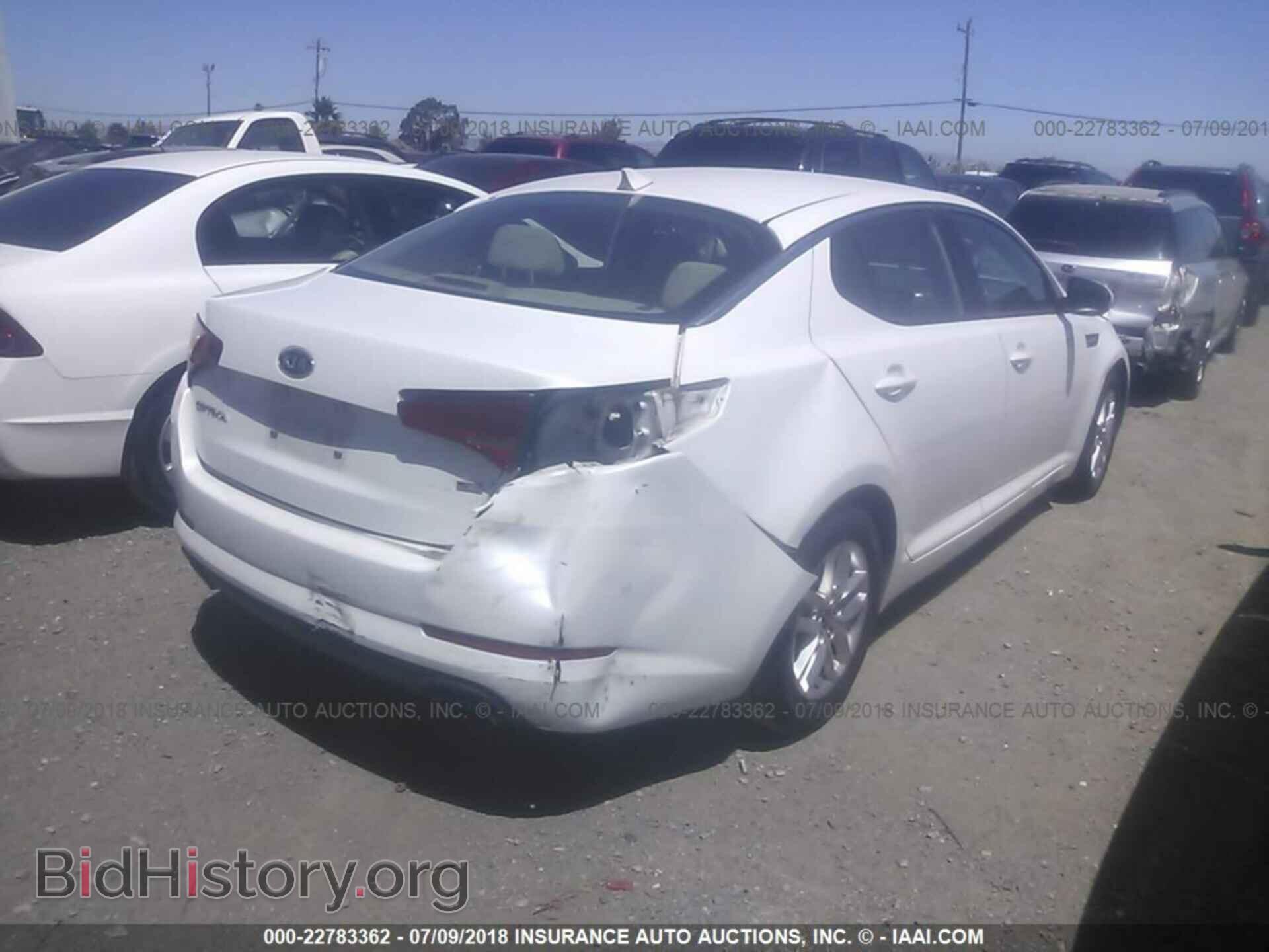 2011 Kia Optima - VIN: KNAGM4A7XB5096390 - Фото 4
