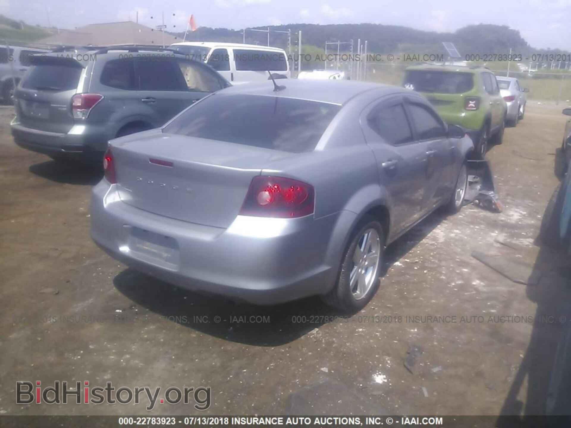 2013 DODGE AVENGER - VIN: 1C3CDZAB4DN567024 - Фото 4