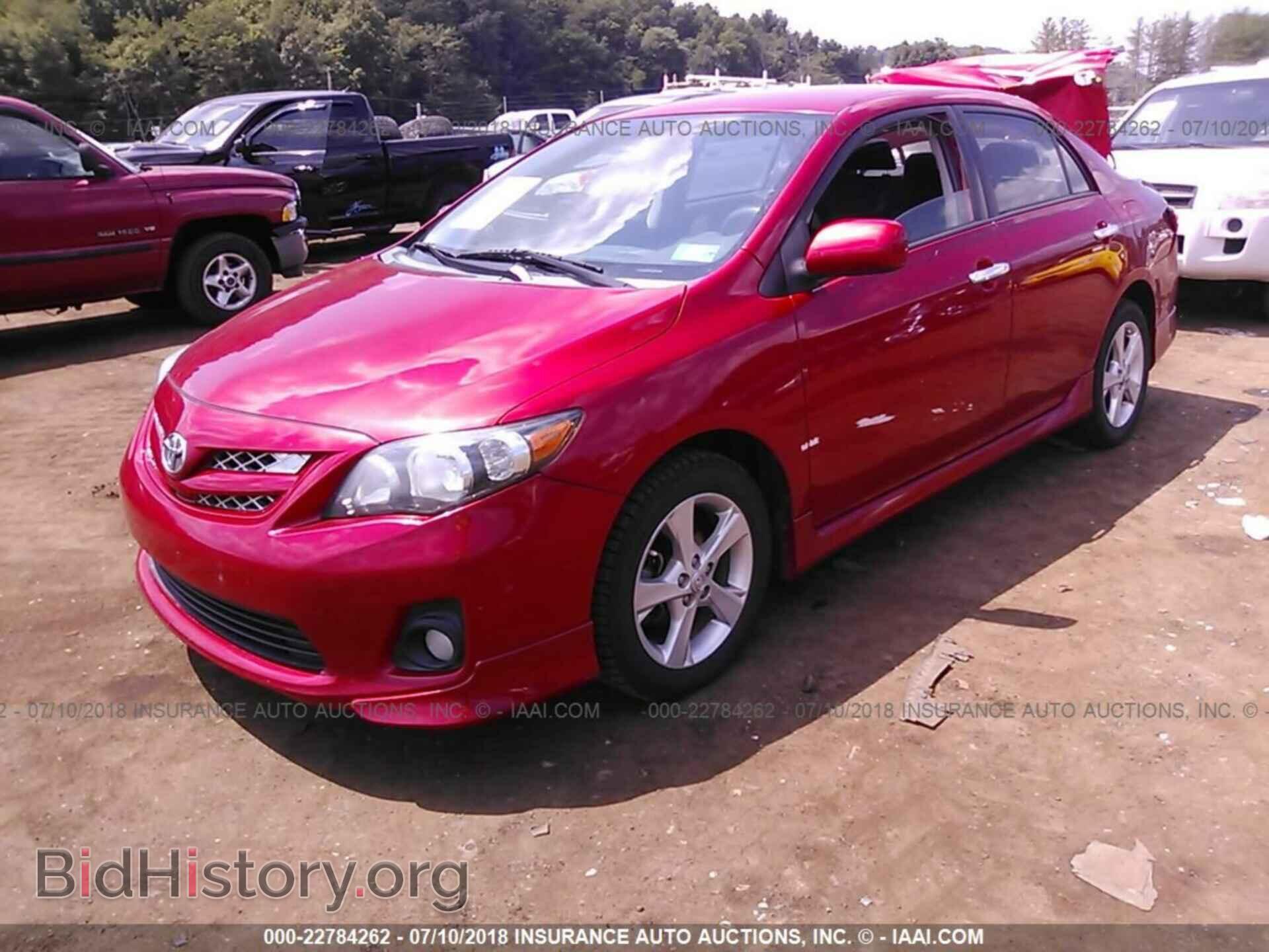 2011 Toyota Corolla - VIN: 2T1BU4EEXBC714106 - Фото 2