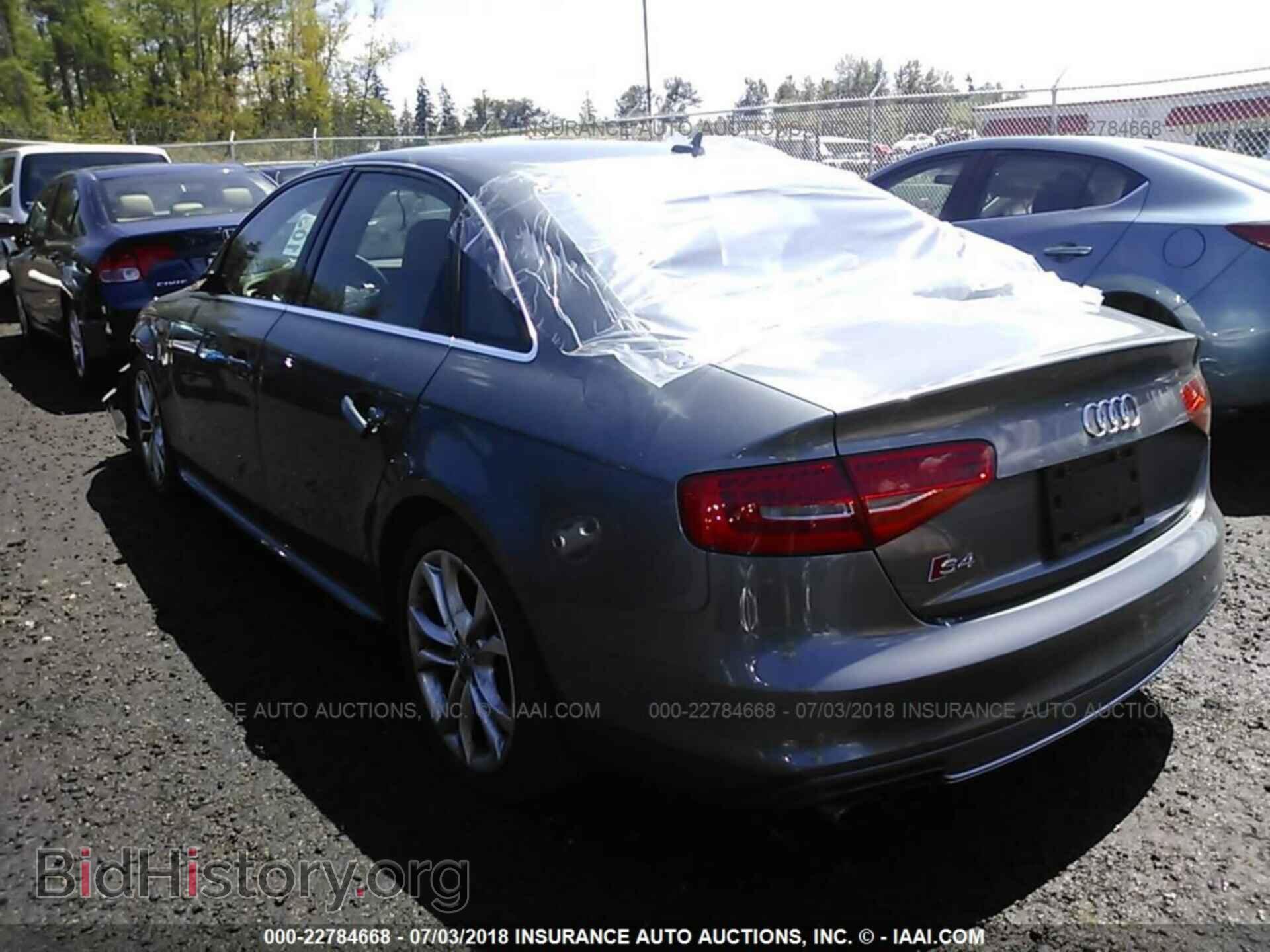 2013 Audi S4 - VIN: WAUMGAFLXDA170870 - Фото 3
