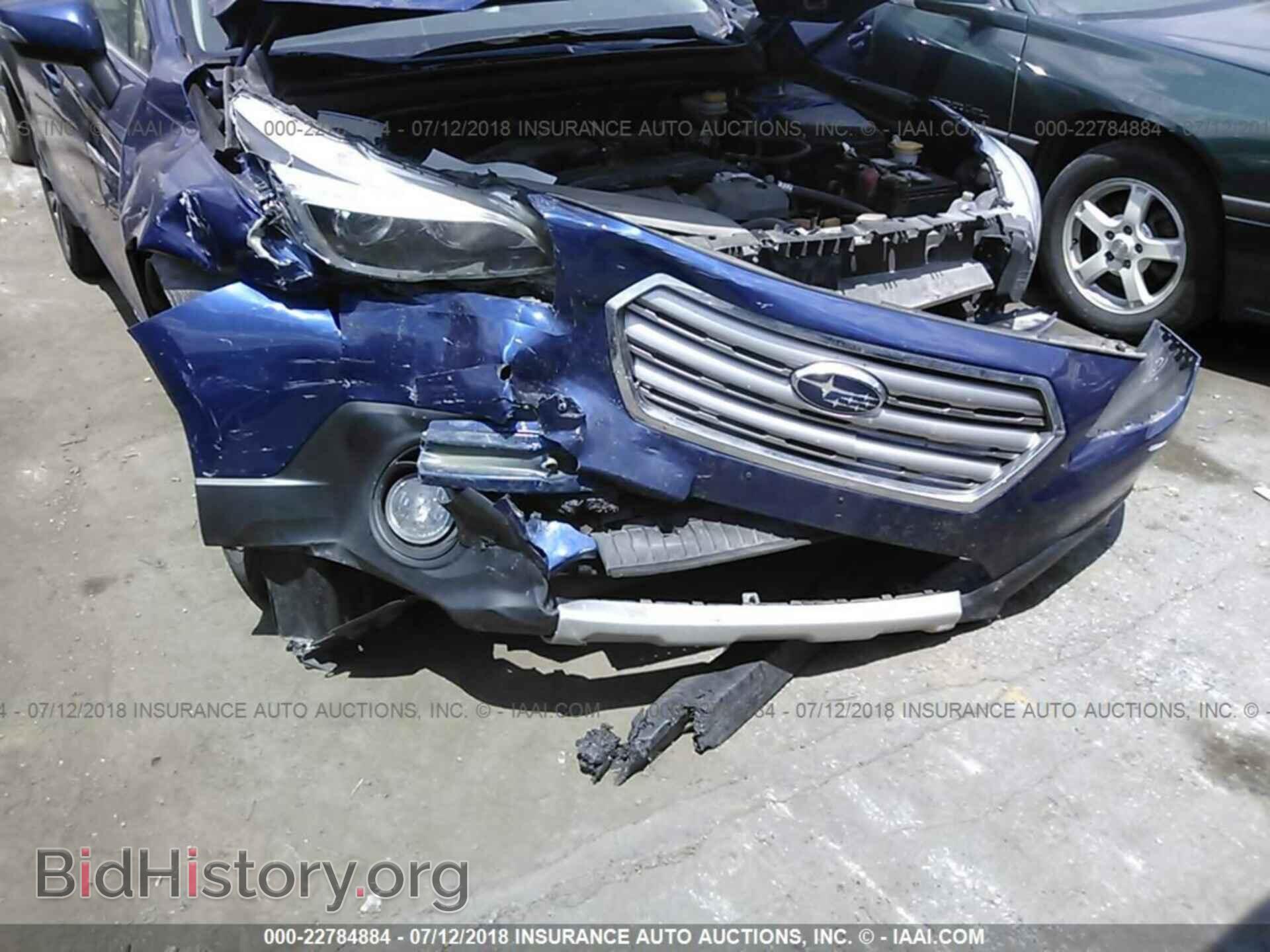 2016 SUBARU OUTBACK - VIN: 4S4BSBNC6G3333146 - Фото 6
