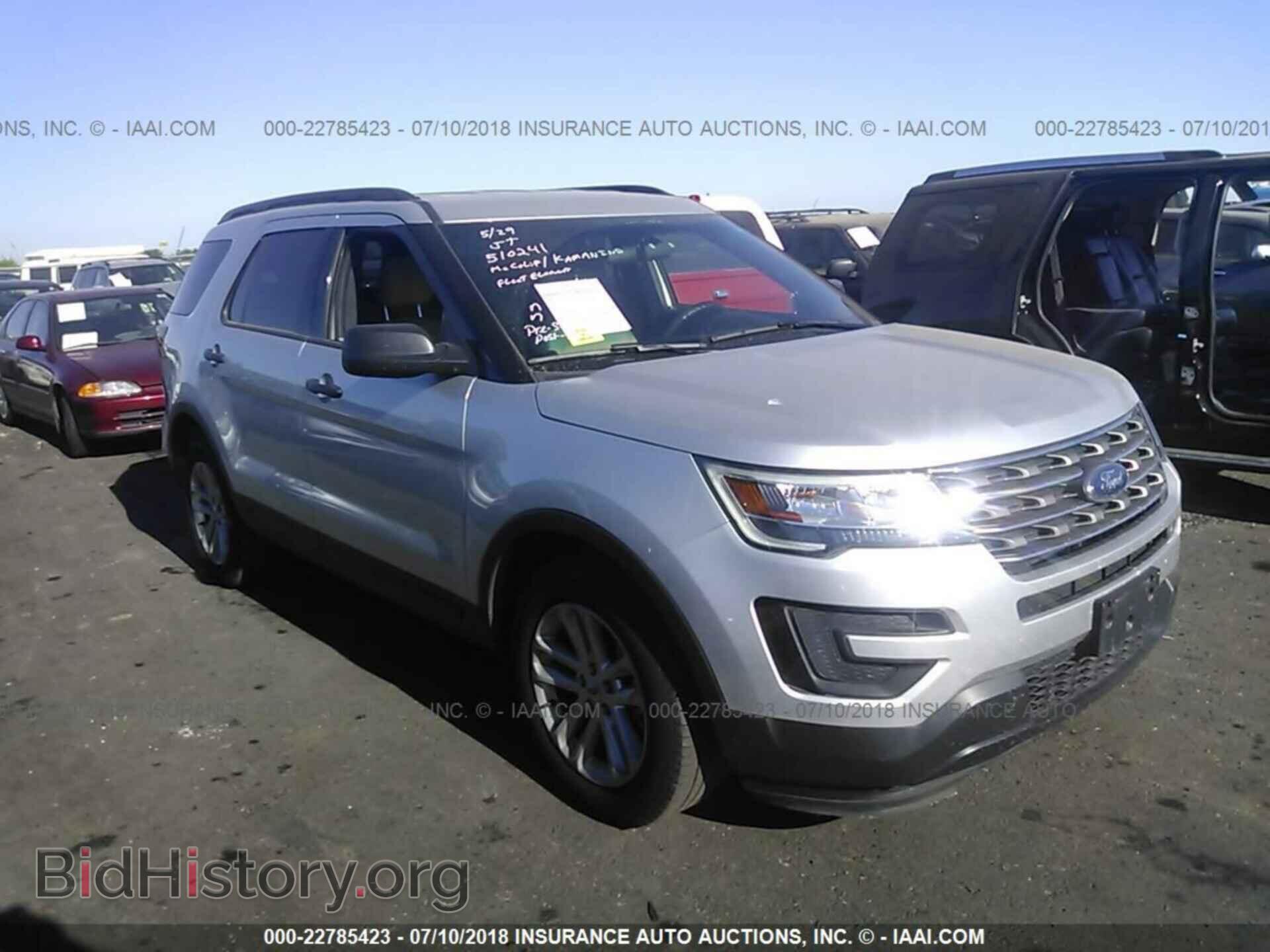 Фотография 1FM5K7B80HGB41368 - Ford Explorer 2017