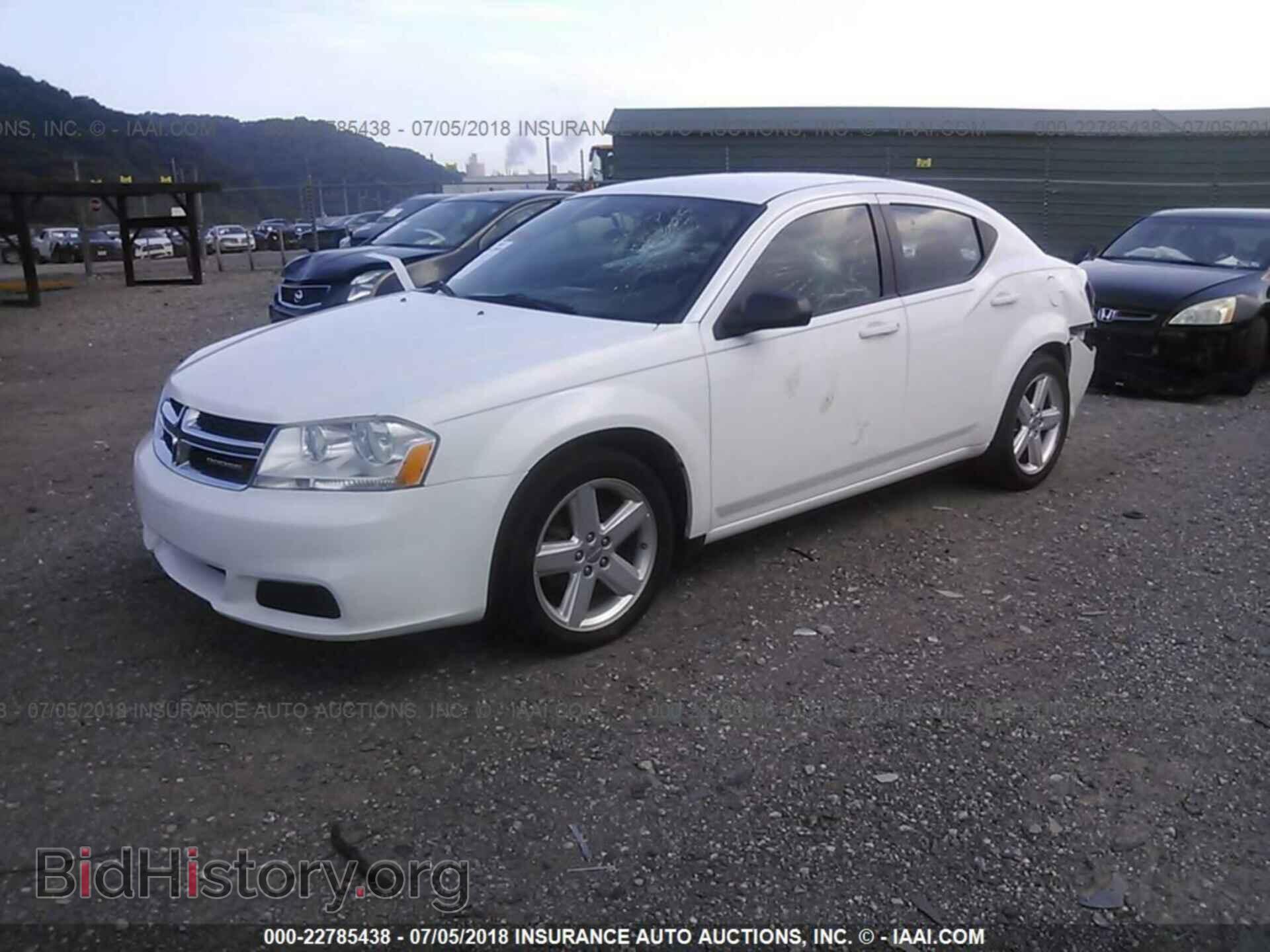 2012 Dodge Avenger - VIN: 1C3CDZAB3CN310340 - Фото 2