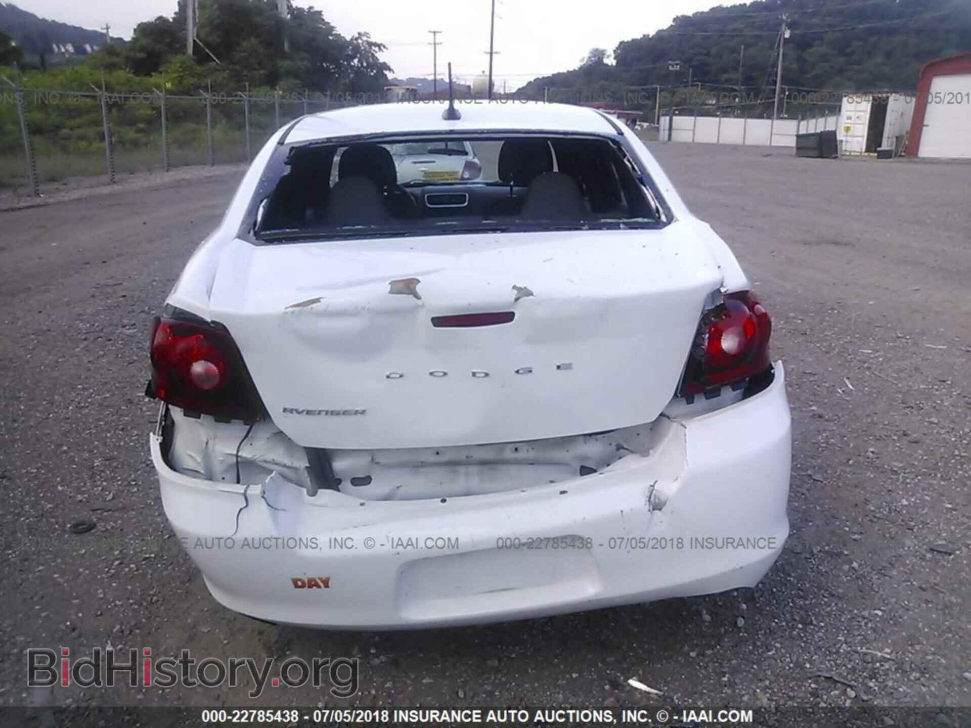 2012 Dodge Avenger - VIN: 1C3CDZAB3CN310340 - Фото 6
