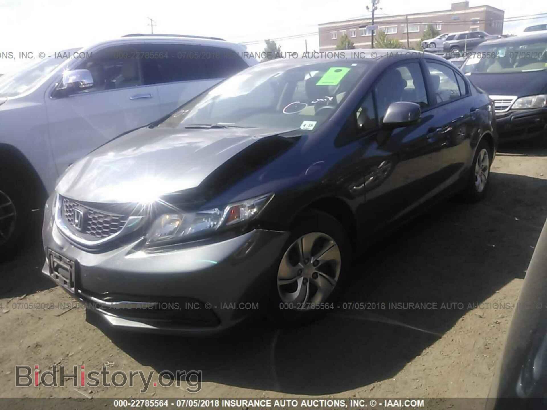 2013 Honda Civic - VIN: 19XFB2F55DE230679 - Фото 2