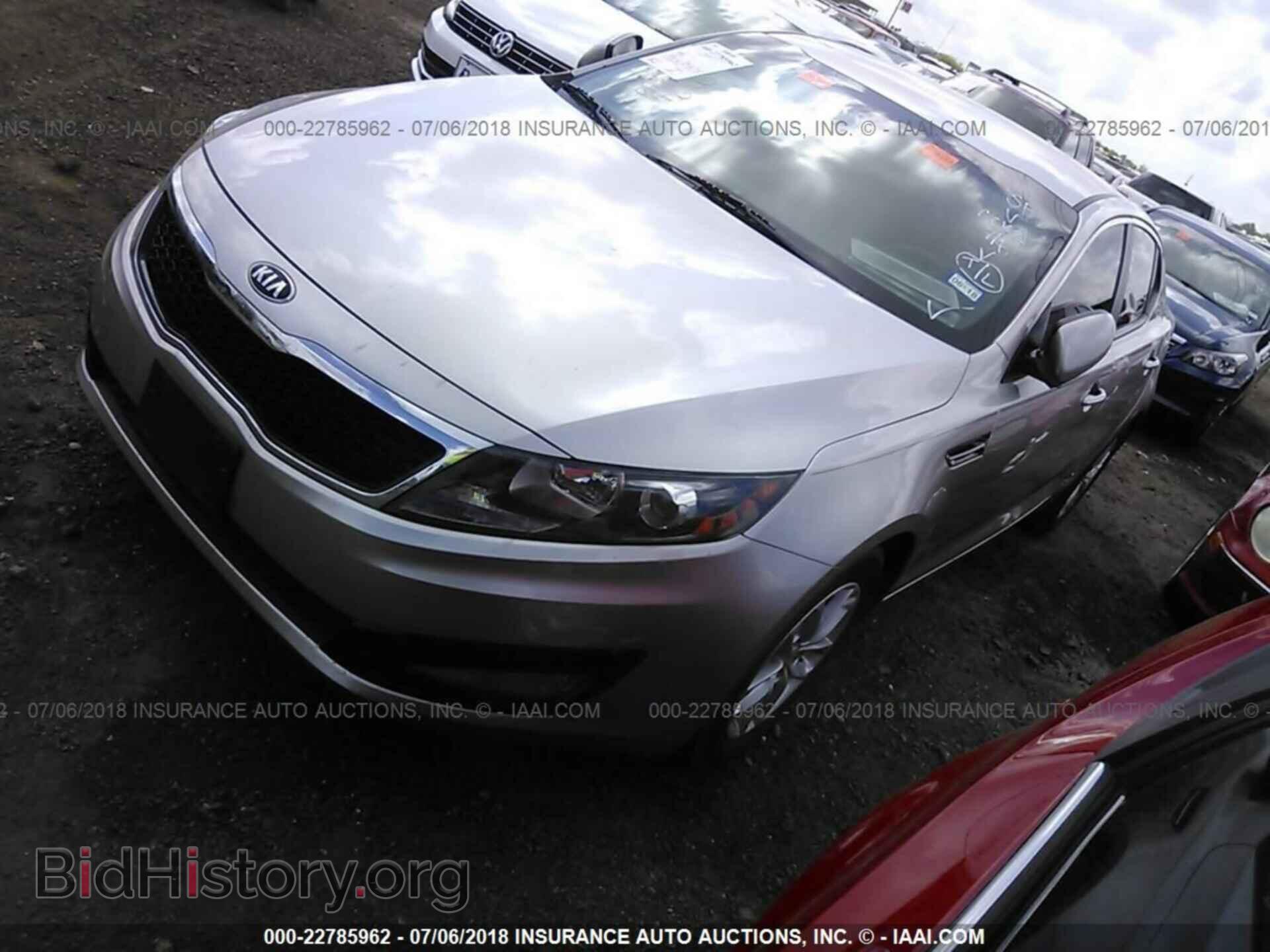 2013 Kia Optima - VIN: KNAGM4A79D5395159 - Фото 2