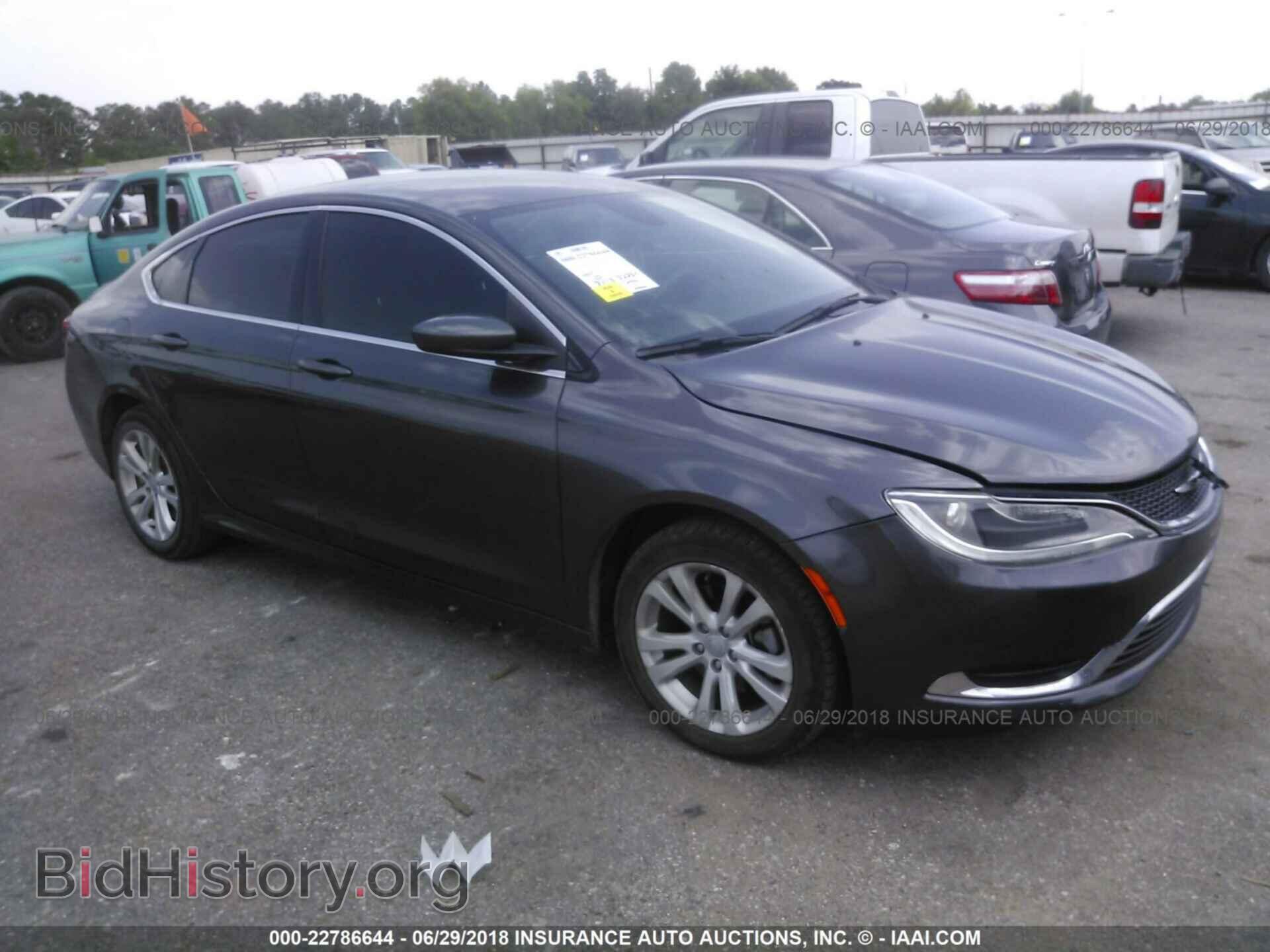 Photo 1C3CCCAB9FN712352 - Chrysler 200 2015