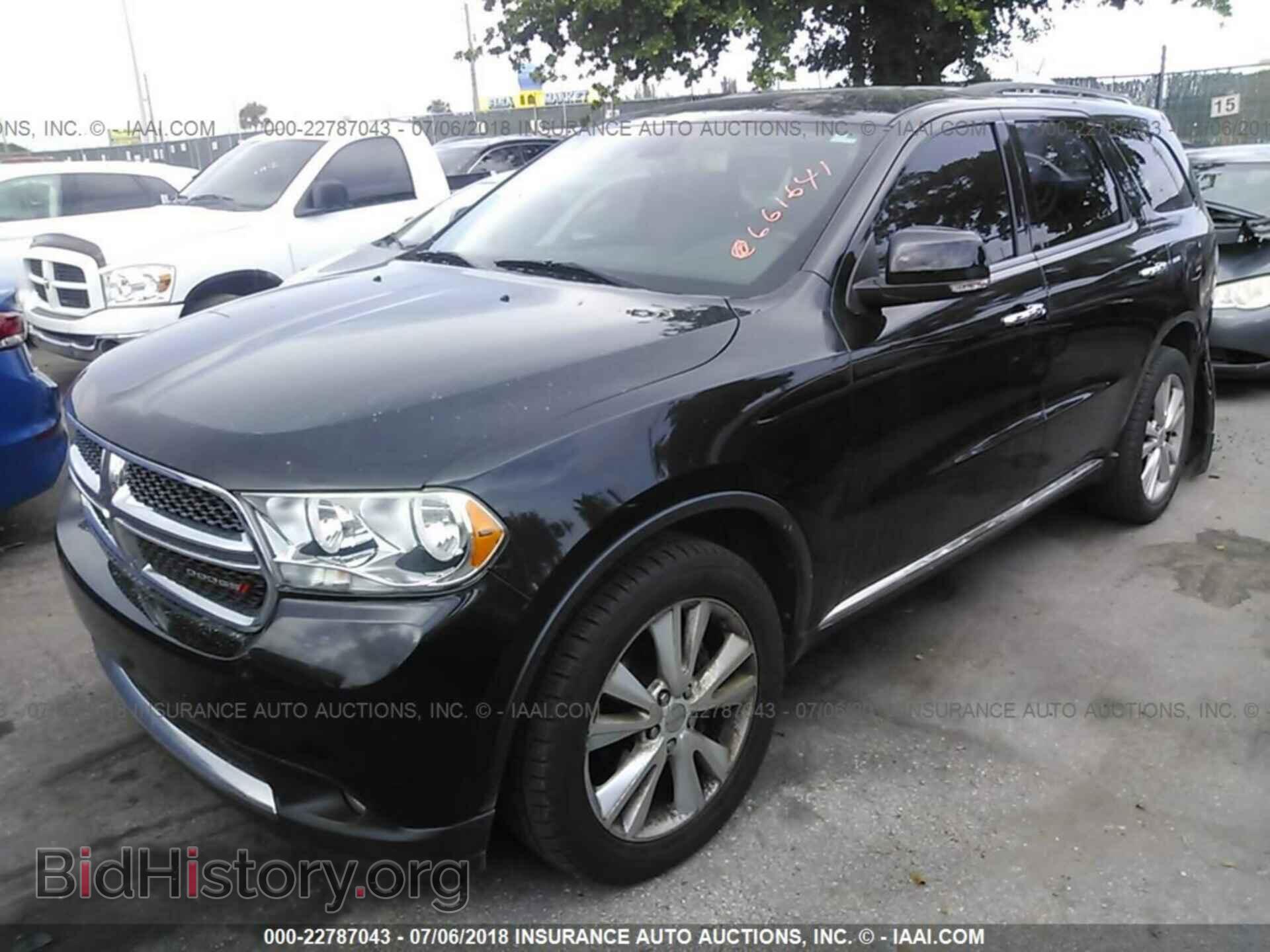2013 Dodge Durango - VIN: 1C4RDHDG1DC661641 - Фото 2