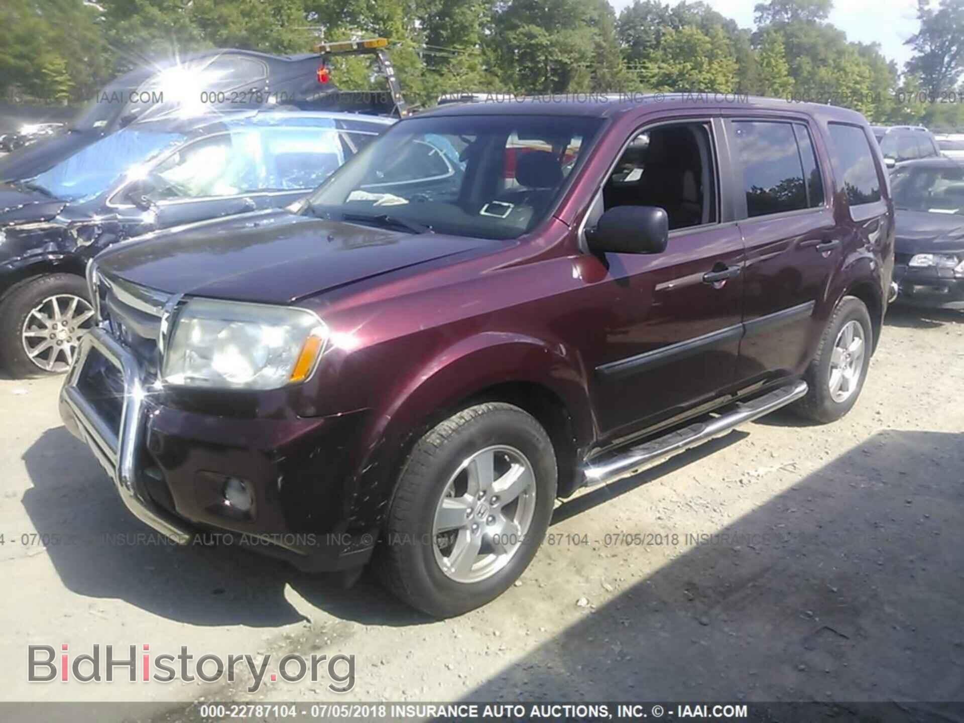 2011 Honda Pilot - VIN: 5FNYF4H22BB053768 - Фото 2